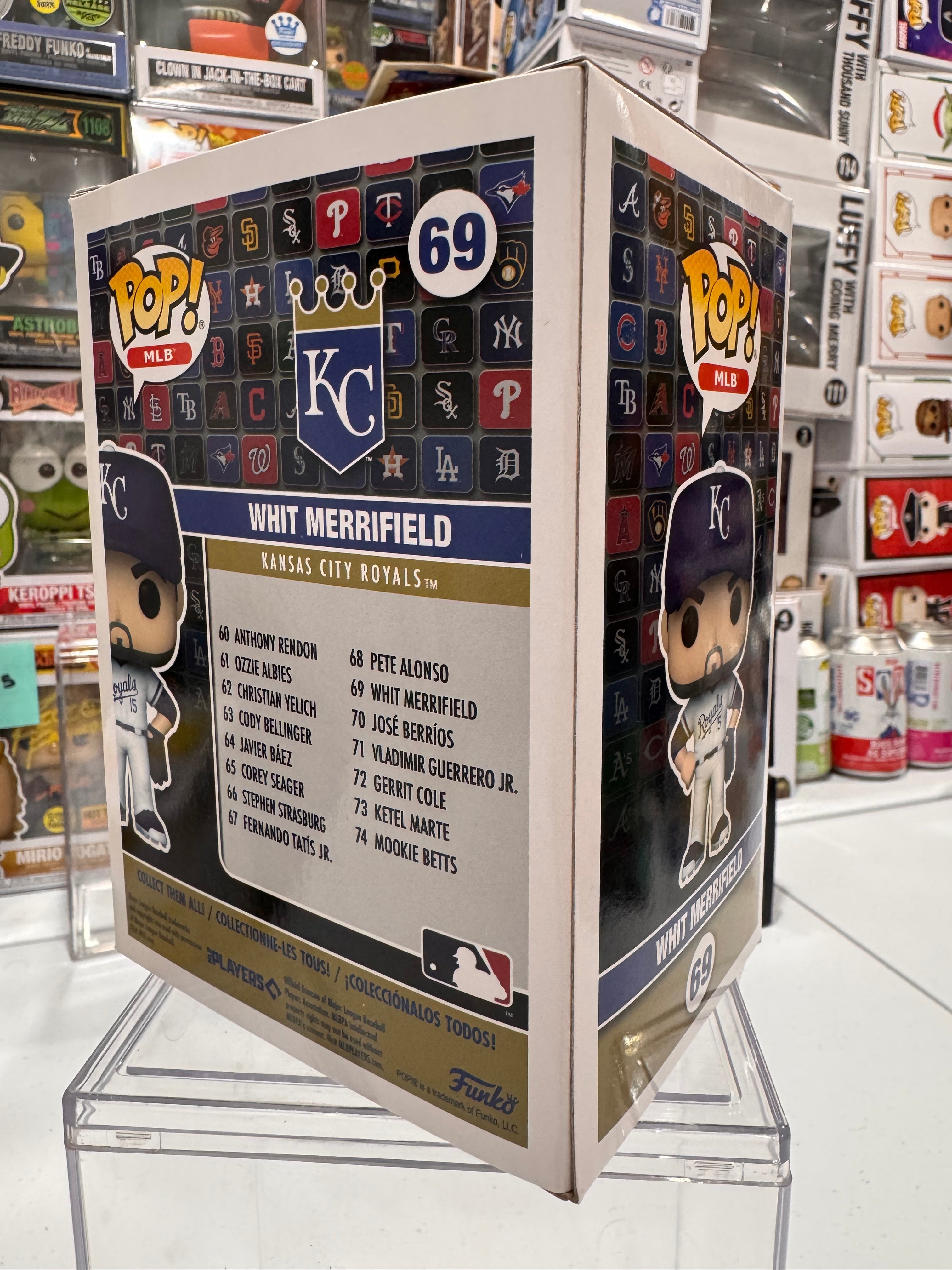 Whit Merrifield - Funko Pop Figure by POPnBeats