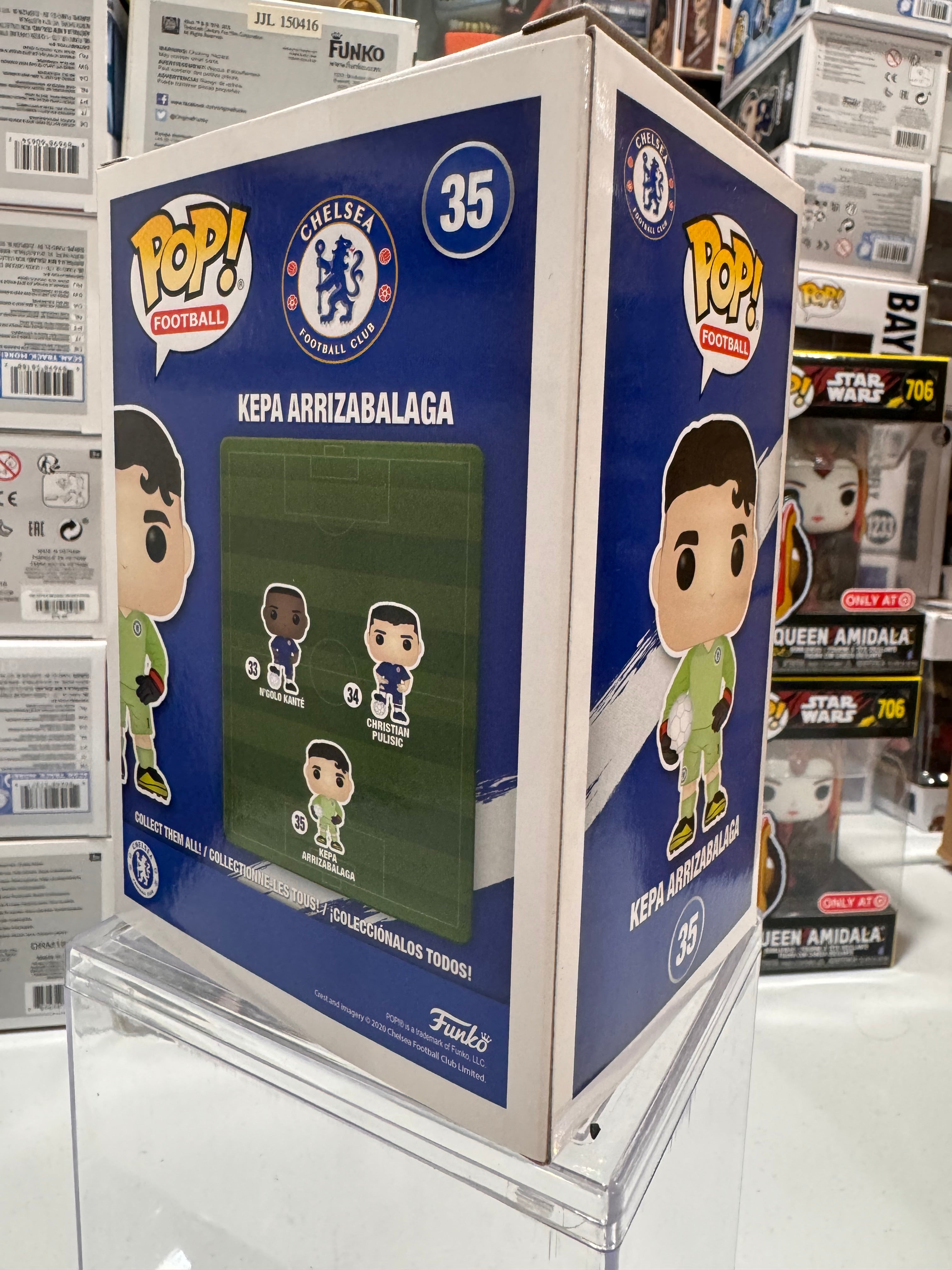 Kepa Arrizabalaga - Funko Pop Figure by POPnBeats