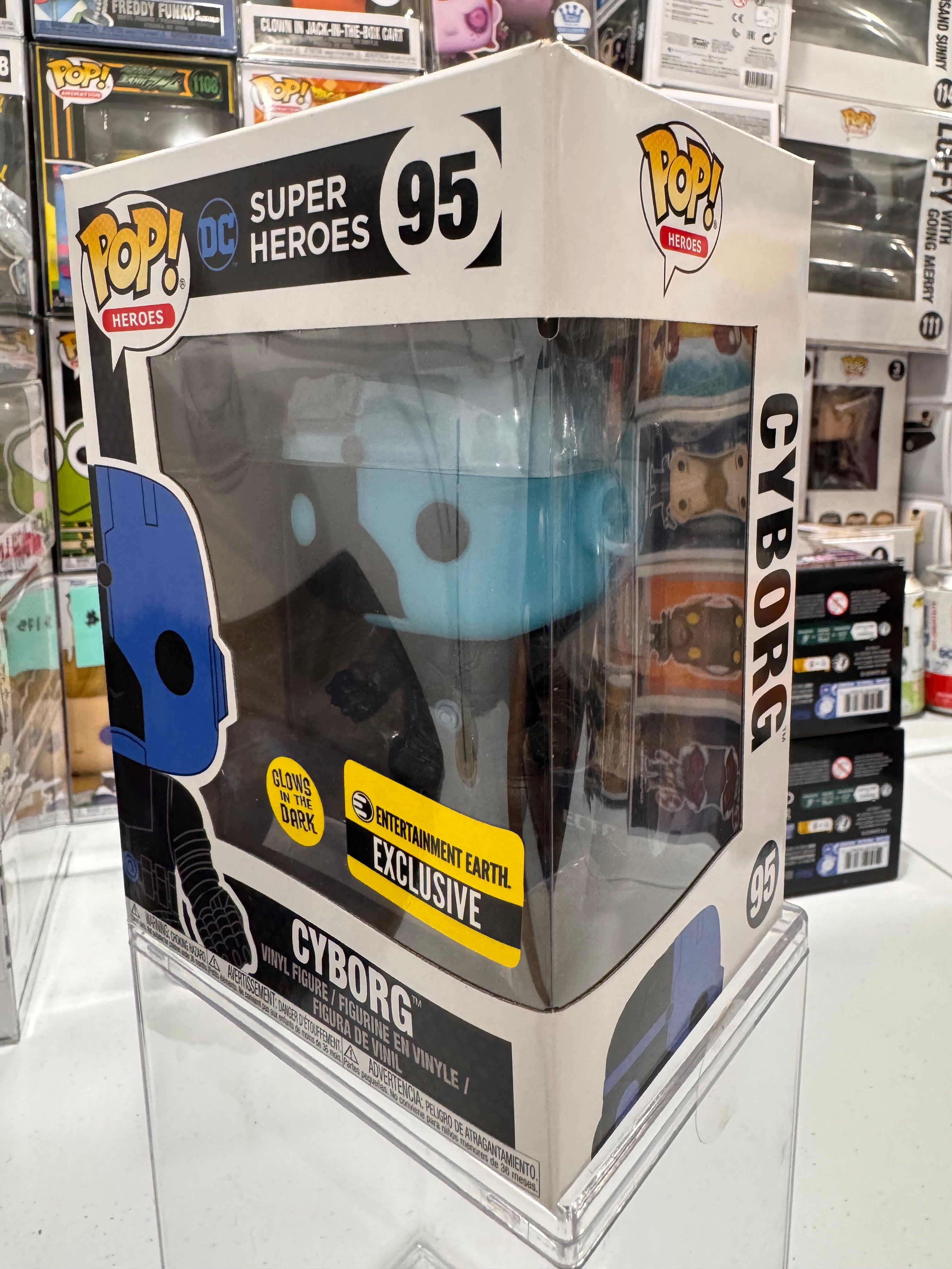 Cyborg (Silhouette) - Funko Pop Figure by POPnBeats