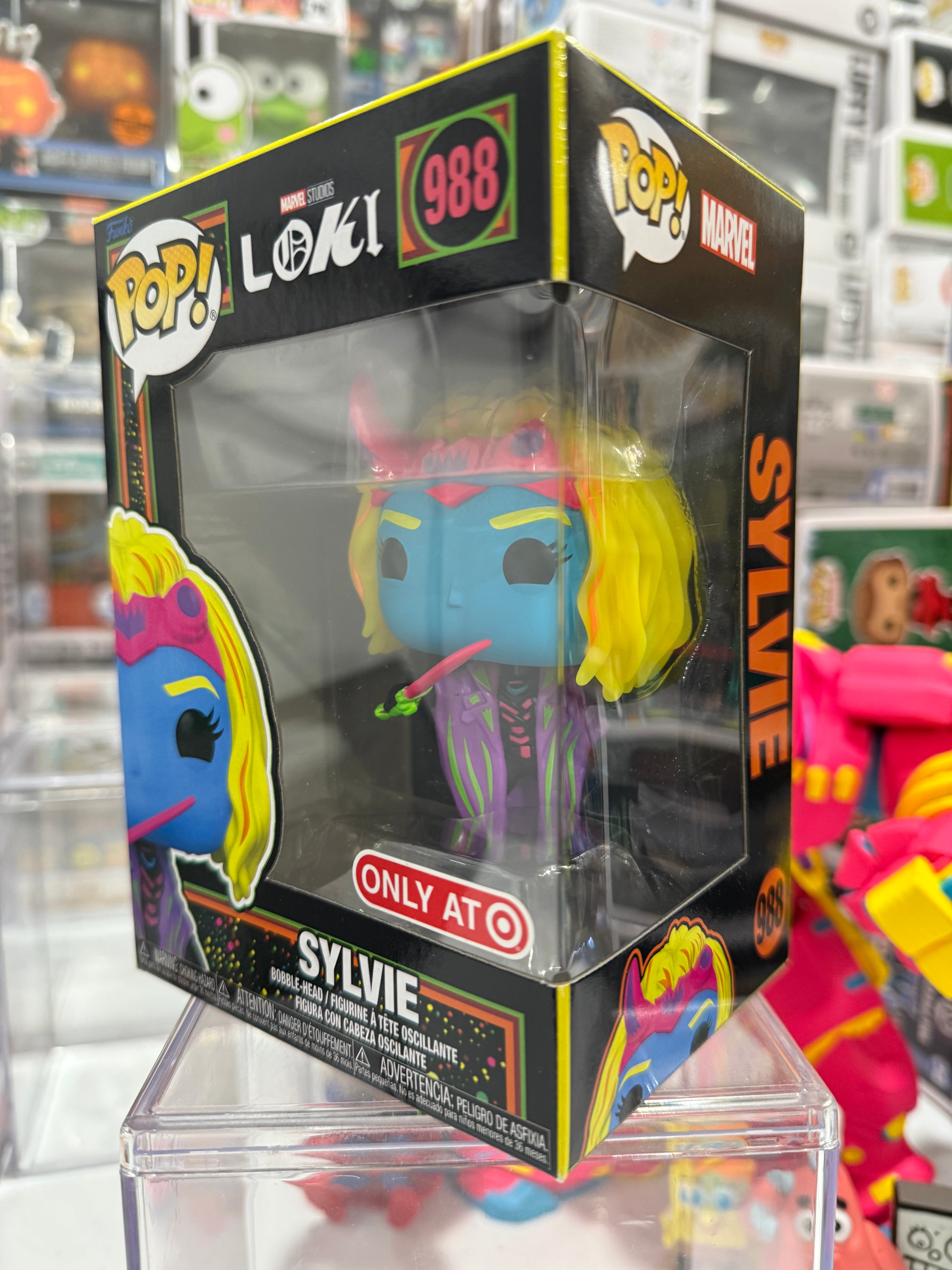 Sylvie Blacklight - Funko Pop Figure by POPnBeats