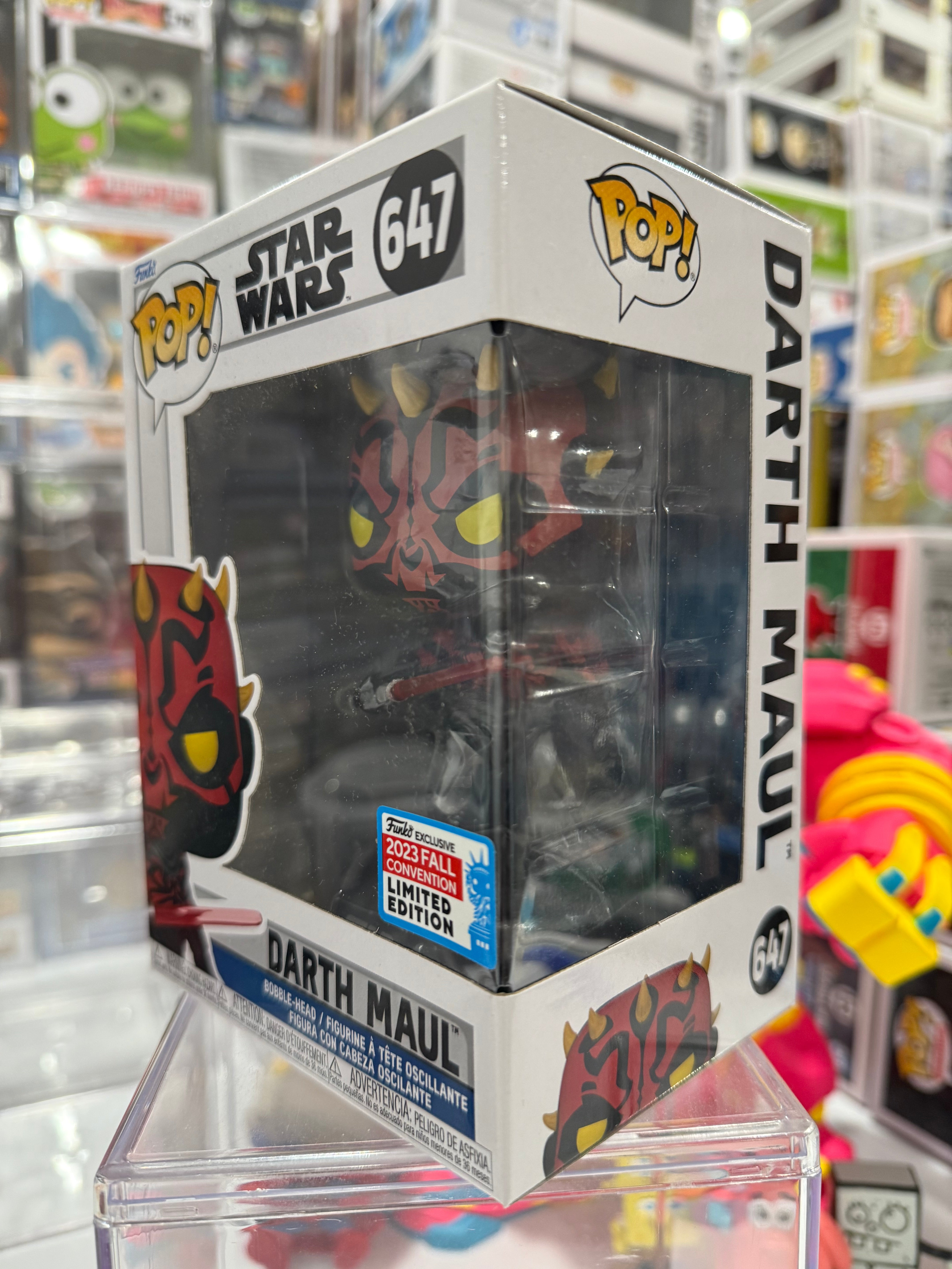 Earth Maul - Cybernetic Legs (Shared NYCC) - Funko Pop Figure by POPnBeats