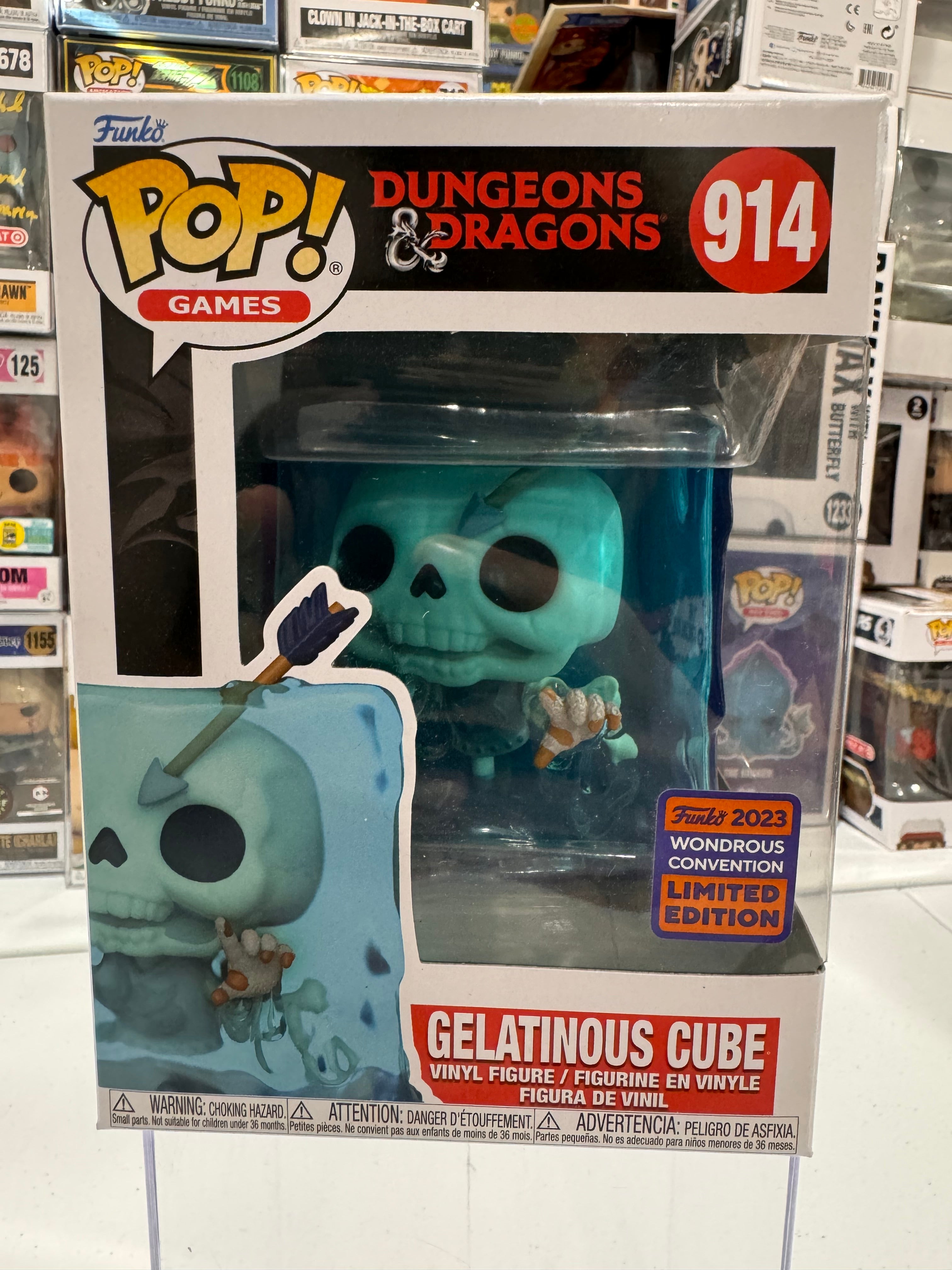 Gelatinous Cube (Wonder Con) - Funko Pop Figure by POPnBeats