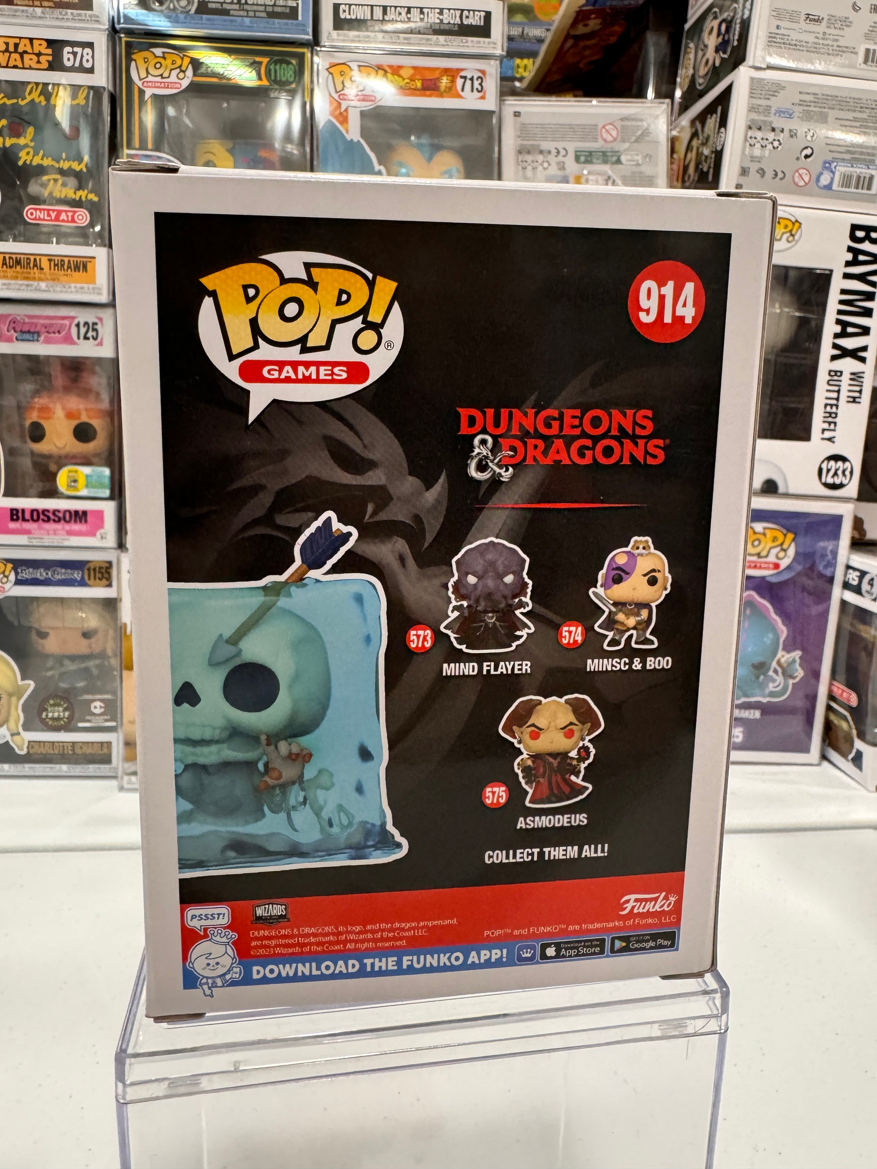 Gelatinous Cube (Wonder Con) - Funko Pop Figure by POPnBeats