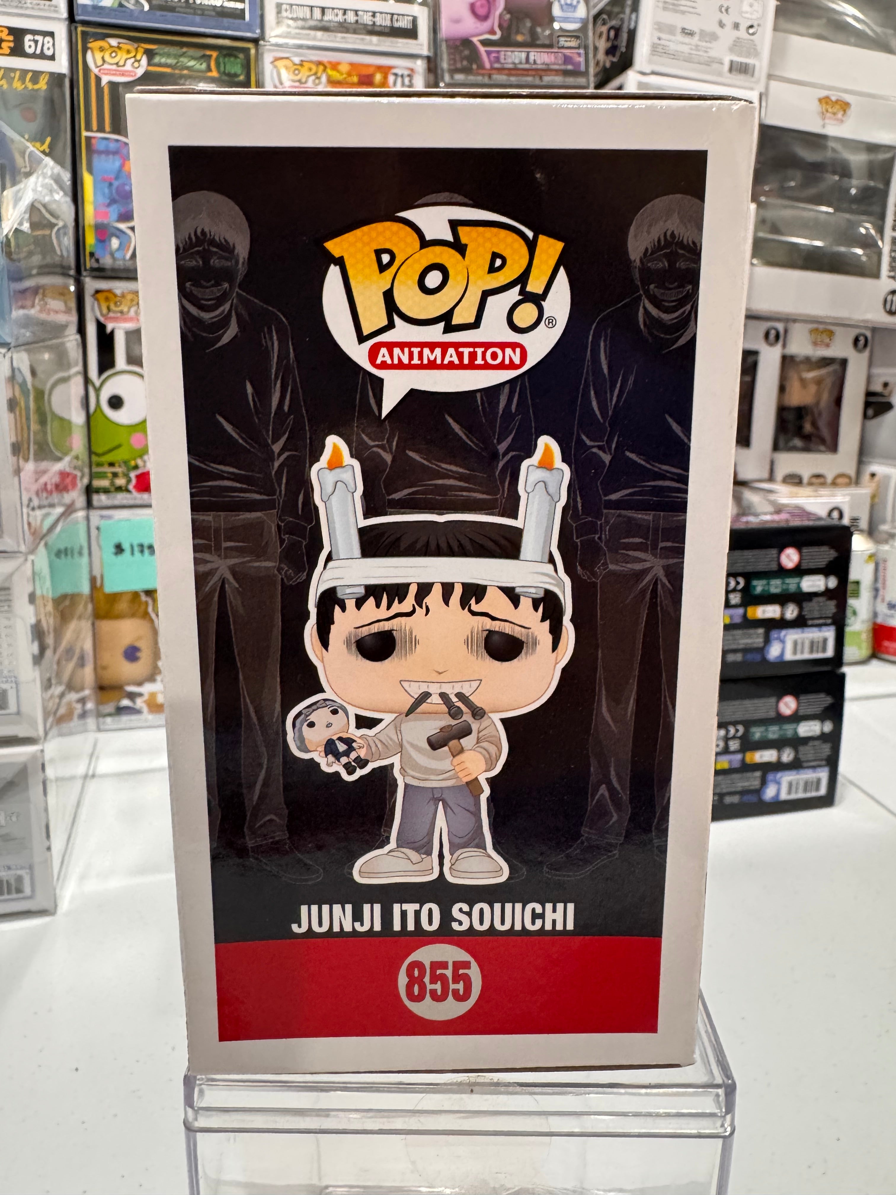 Junji Ito Souichi (NYCC Con Sticker) - Funko Pop Figure by POPnBeats