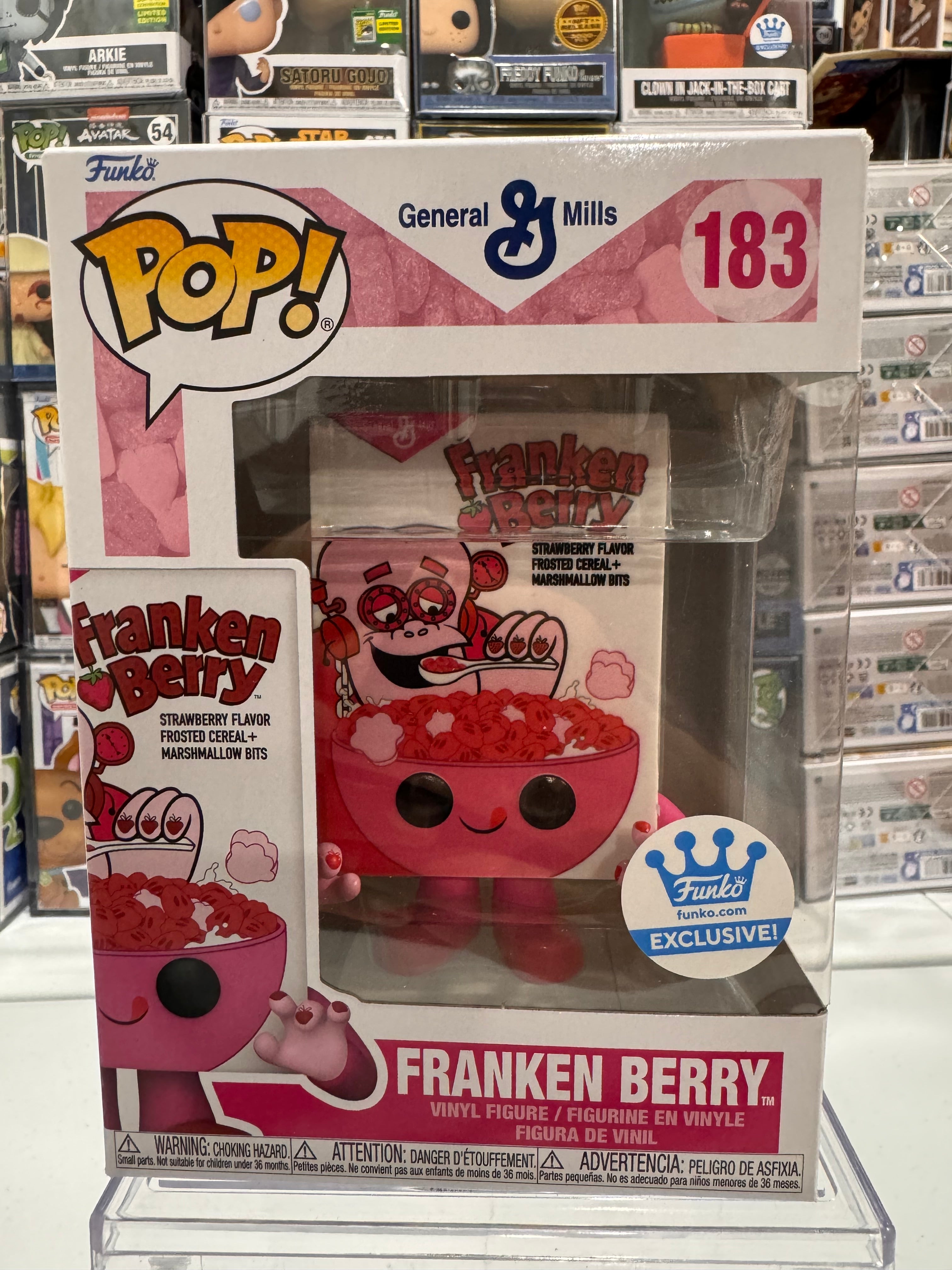Franken Berry (Funko Shop) - Funko Pop Figure by POPnBeats