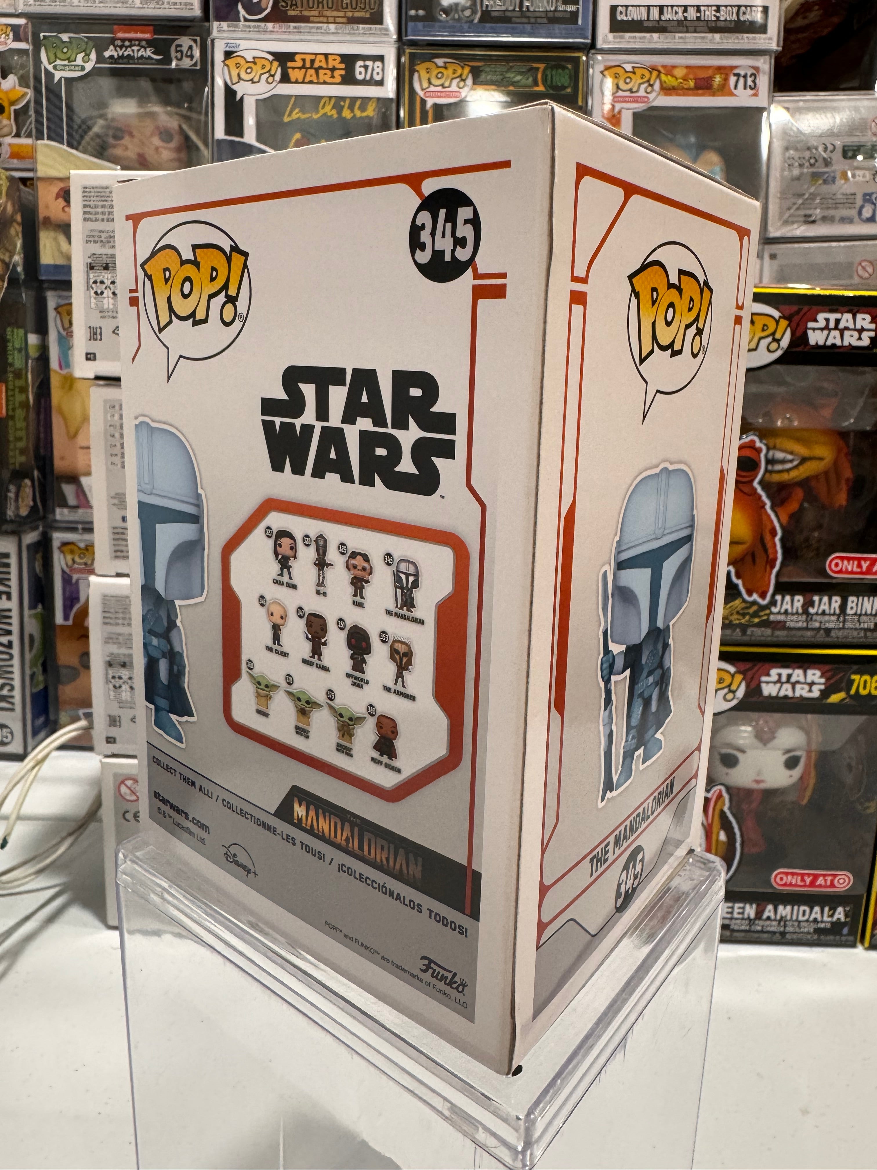 The Mandalorian (Holographic glow) - Funko Pop Figure by POPnBeats