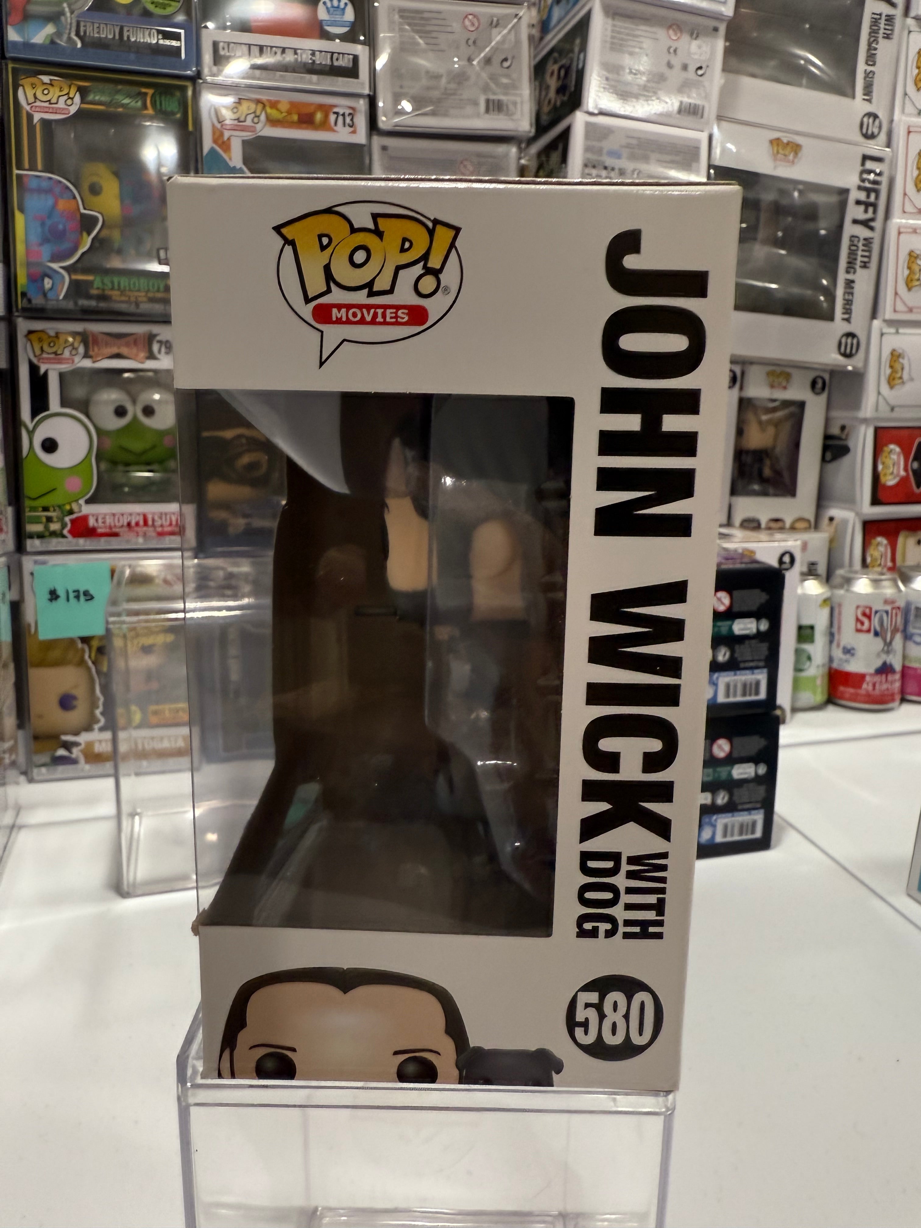 John Wick with Dog (Damage) - Funko Pop Figure by POPnBeats