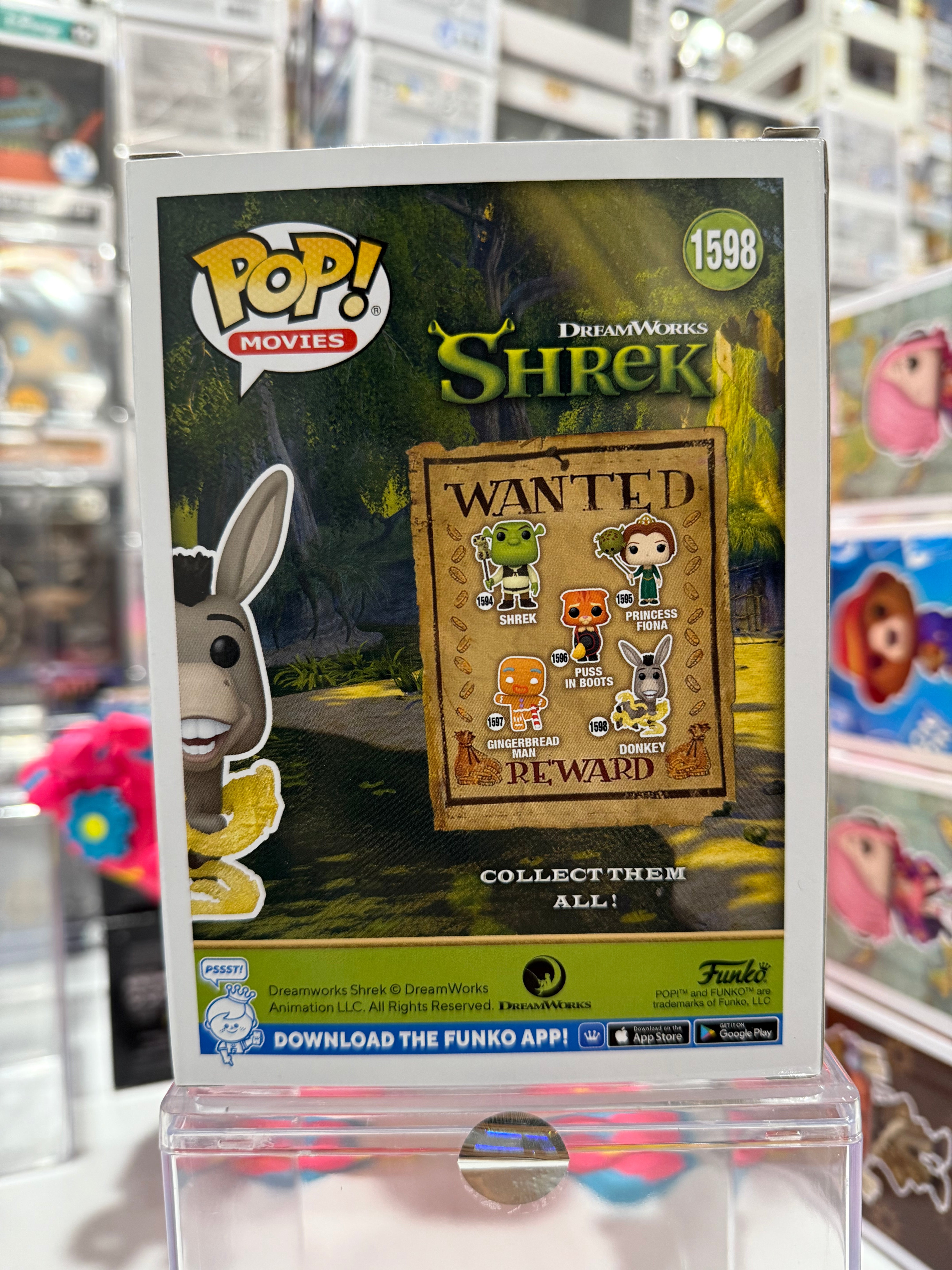 Donkey (Glitter) - Funko Pop Figure by POPnBeats