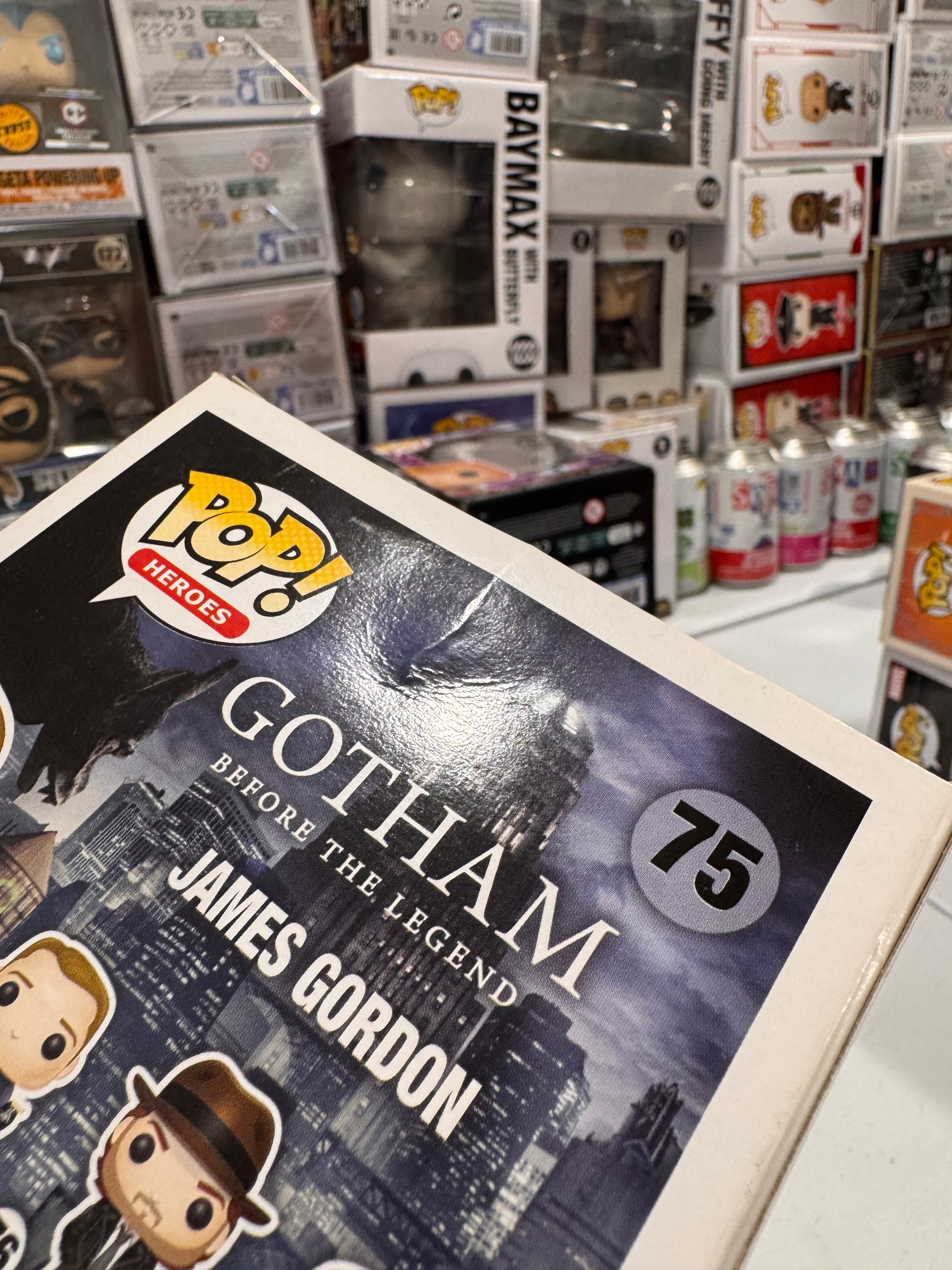 James Gordon - Funko Pop Figure by POPnBeats
