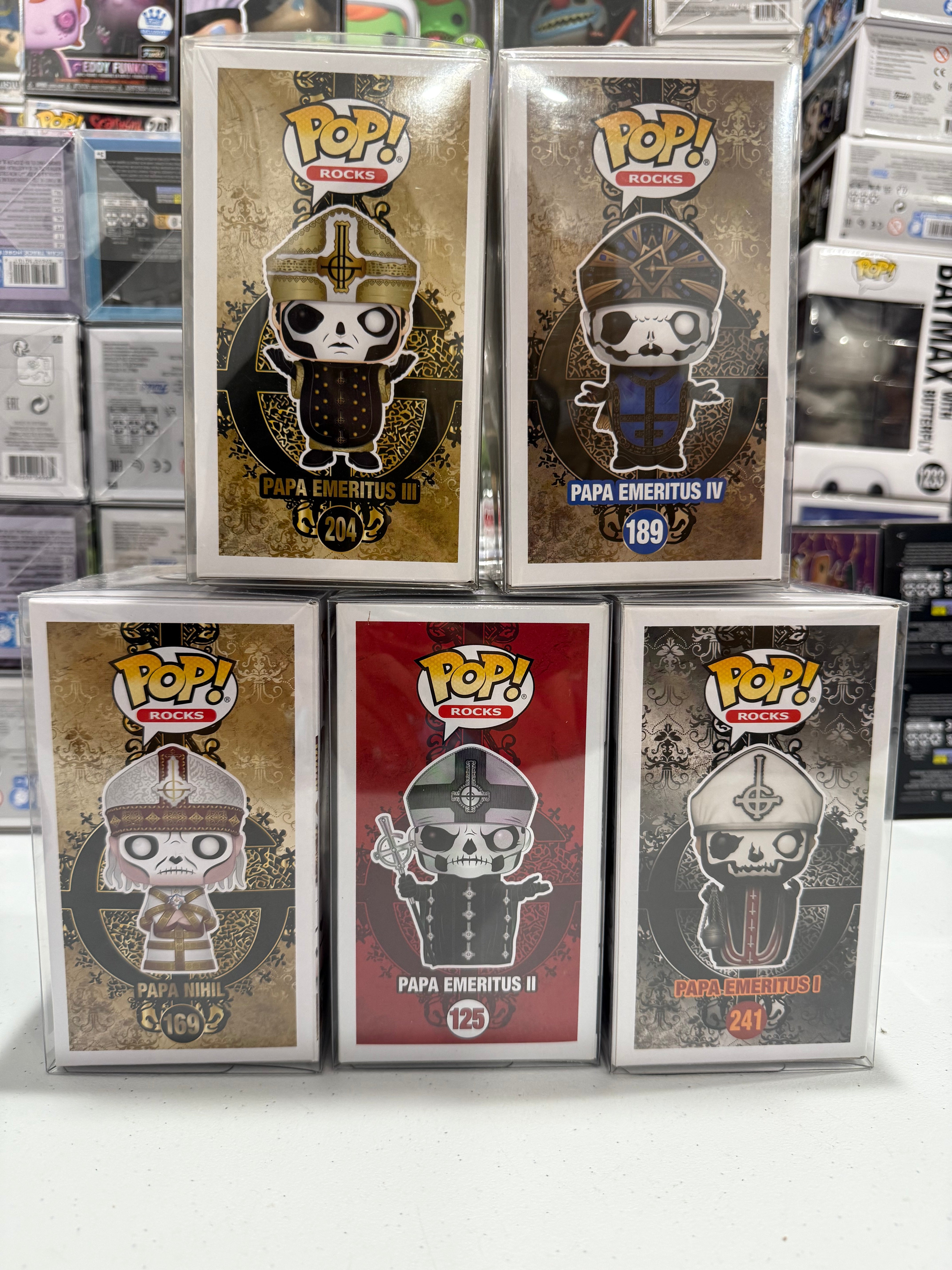 Ghost Set (5 Pops Bundle) - Funko Pop Figure by POPnBeats