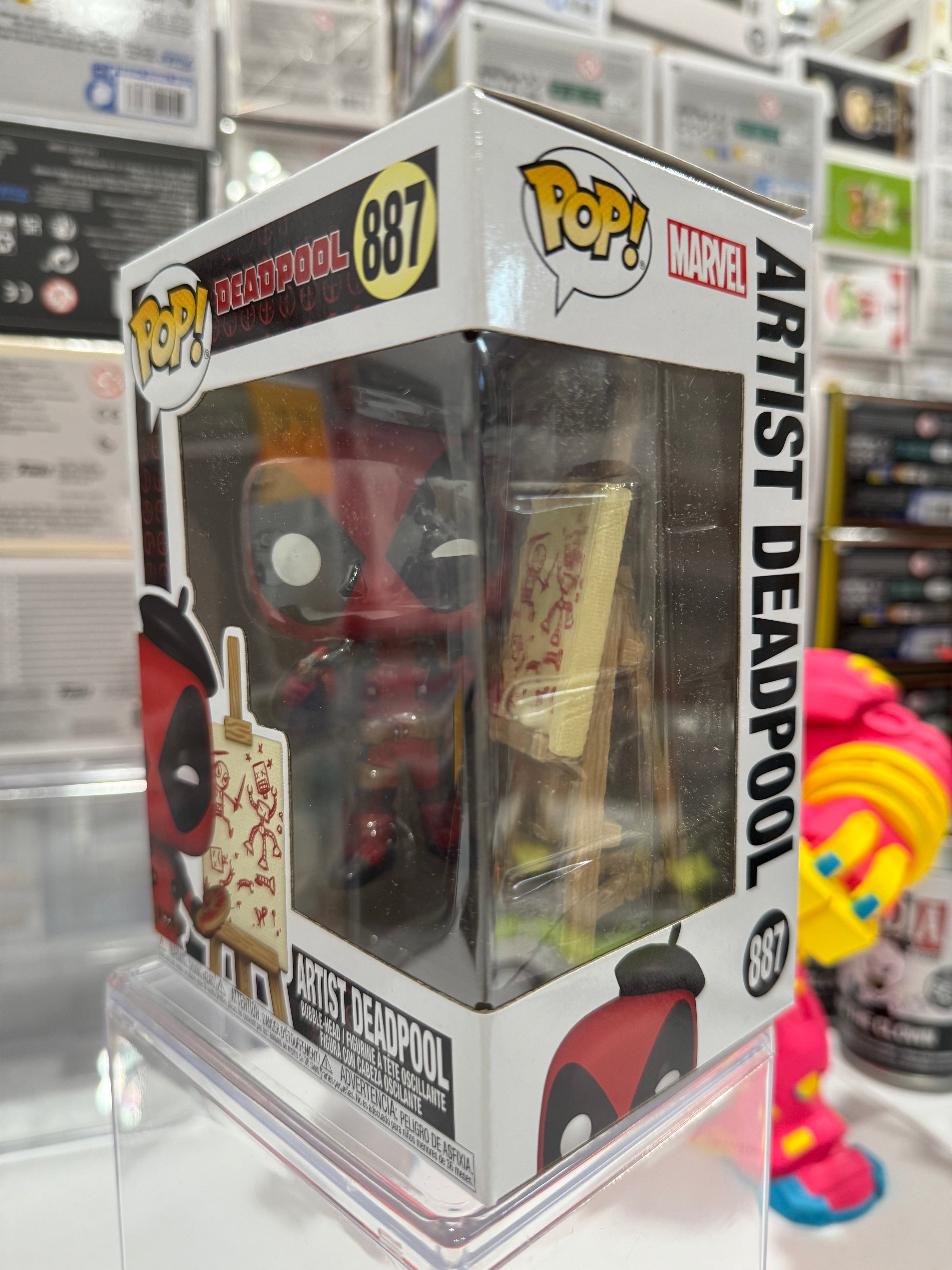 Artist Deadpool - Funko Pop Figure by POPnBeats