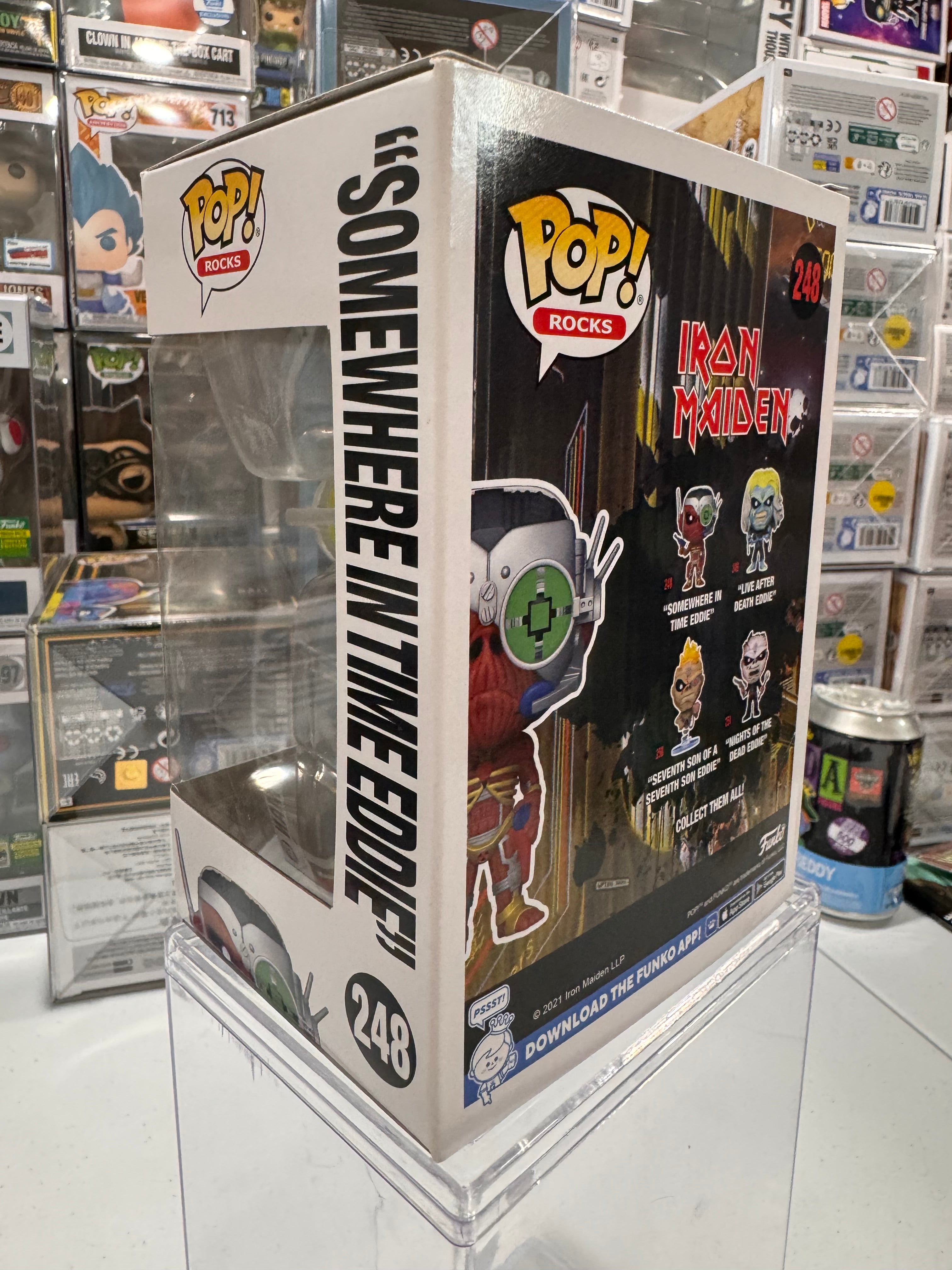 Somewhere in time Eddie - Funko Pop Figure by POPnBeats