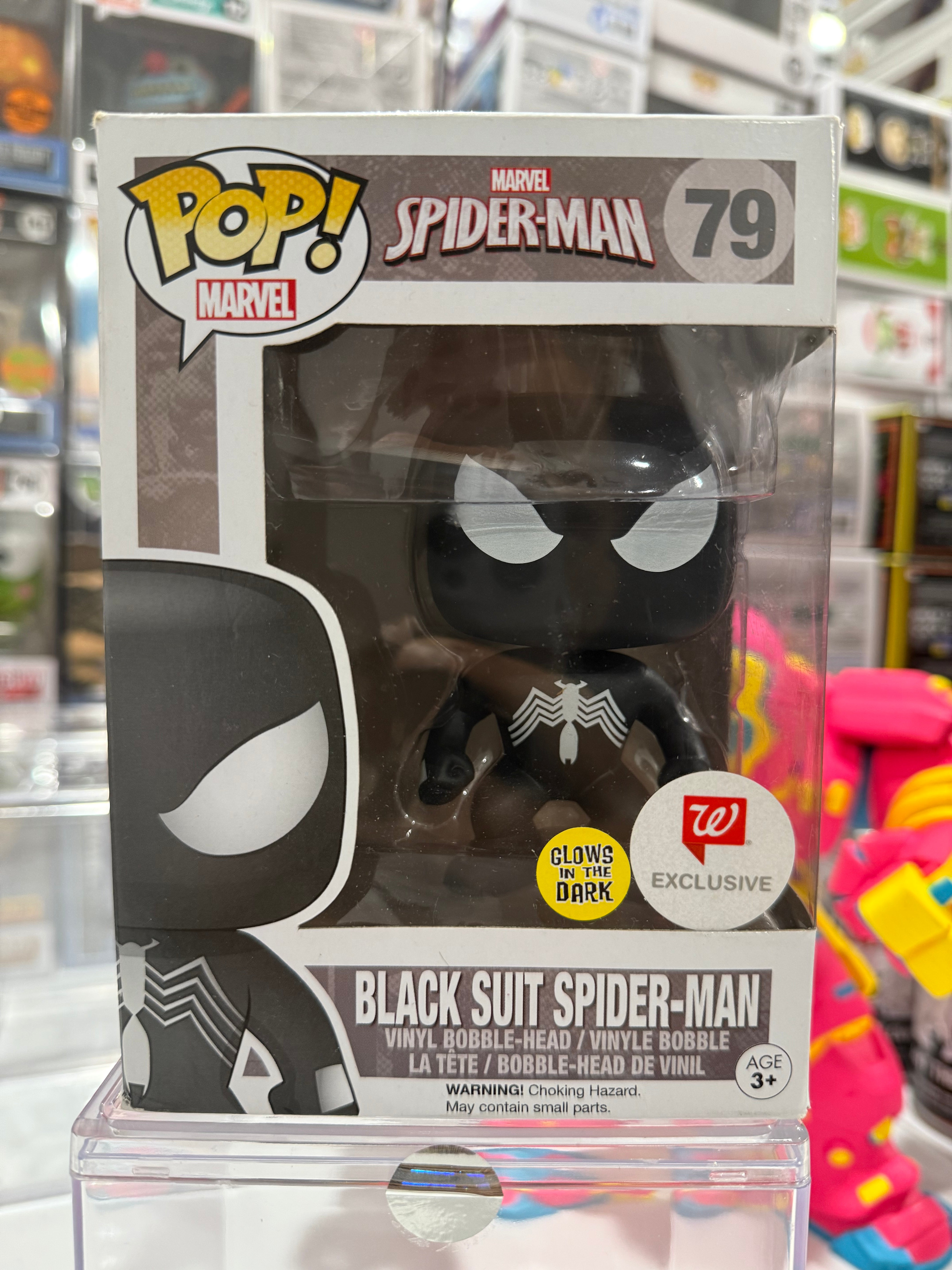 Black Suite Spider-man (Glow) Minor Damage
