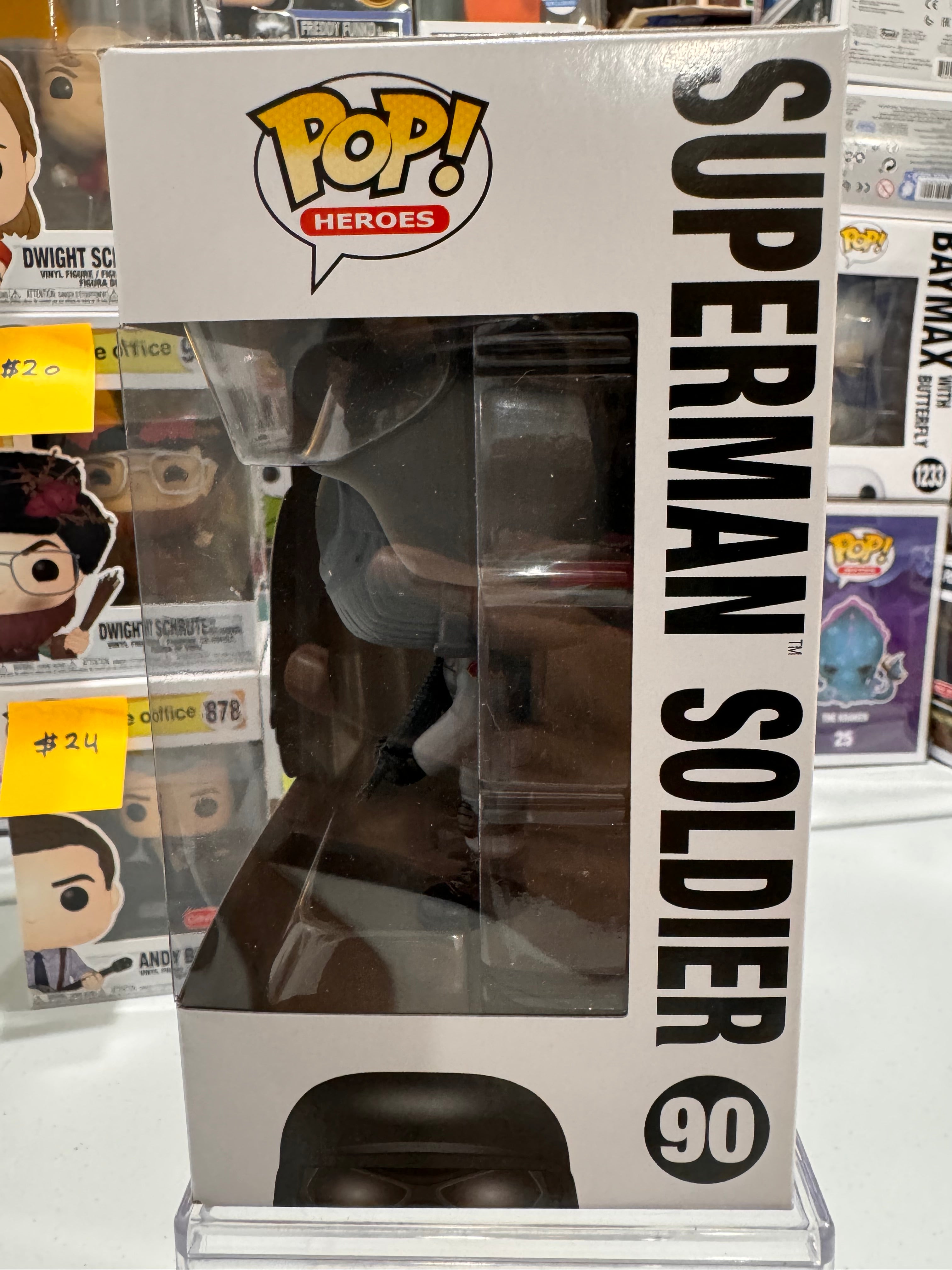 Superman Soldier - Funko Pop Figure by POPnBeats