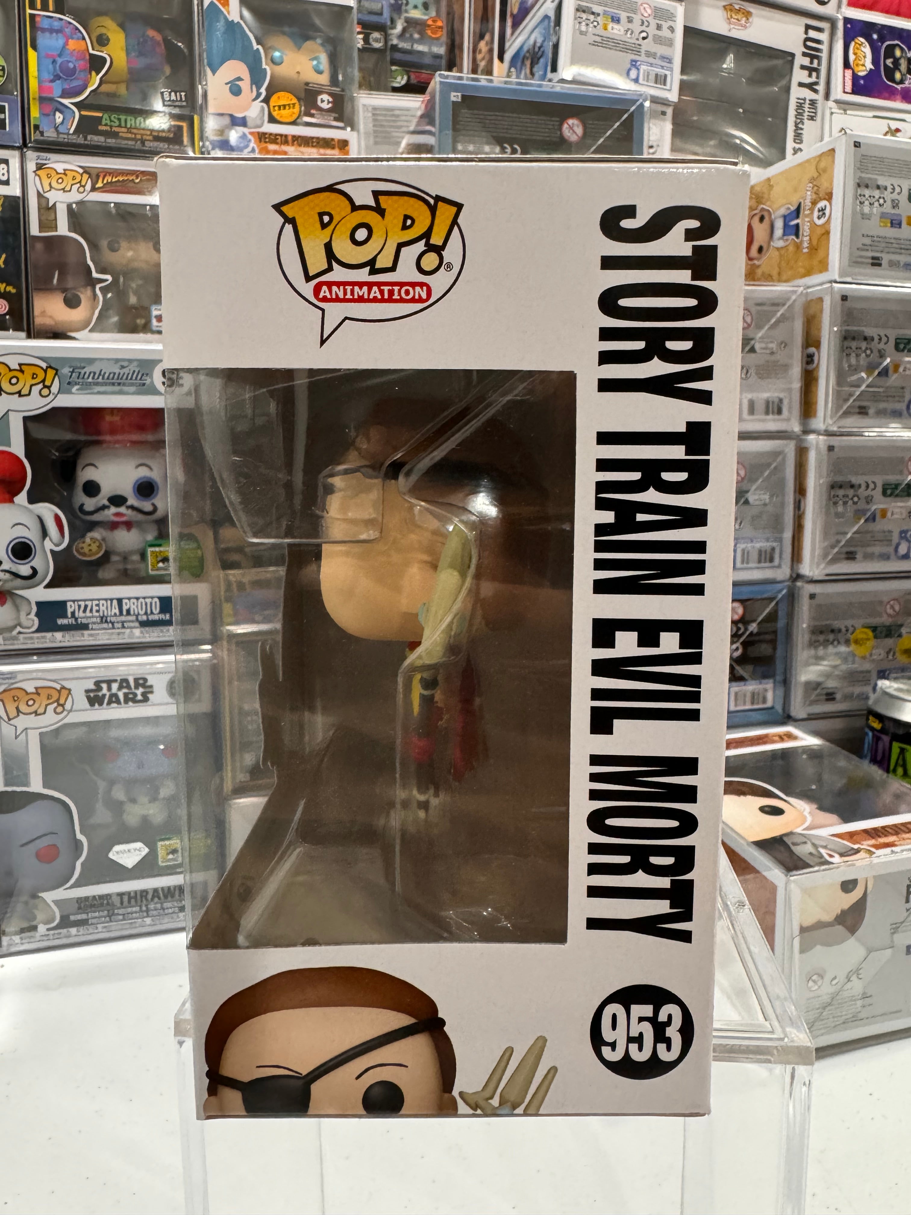 Story Train Evil Morty - Funko Pop Figure by POPnBeats