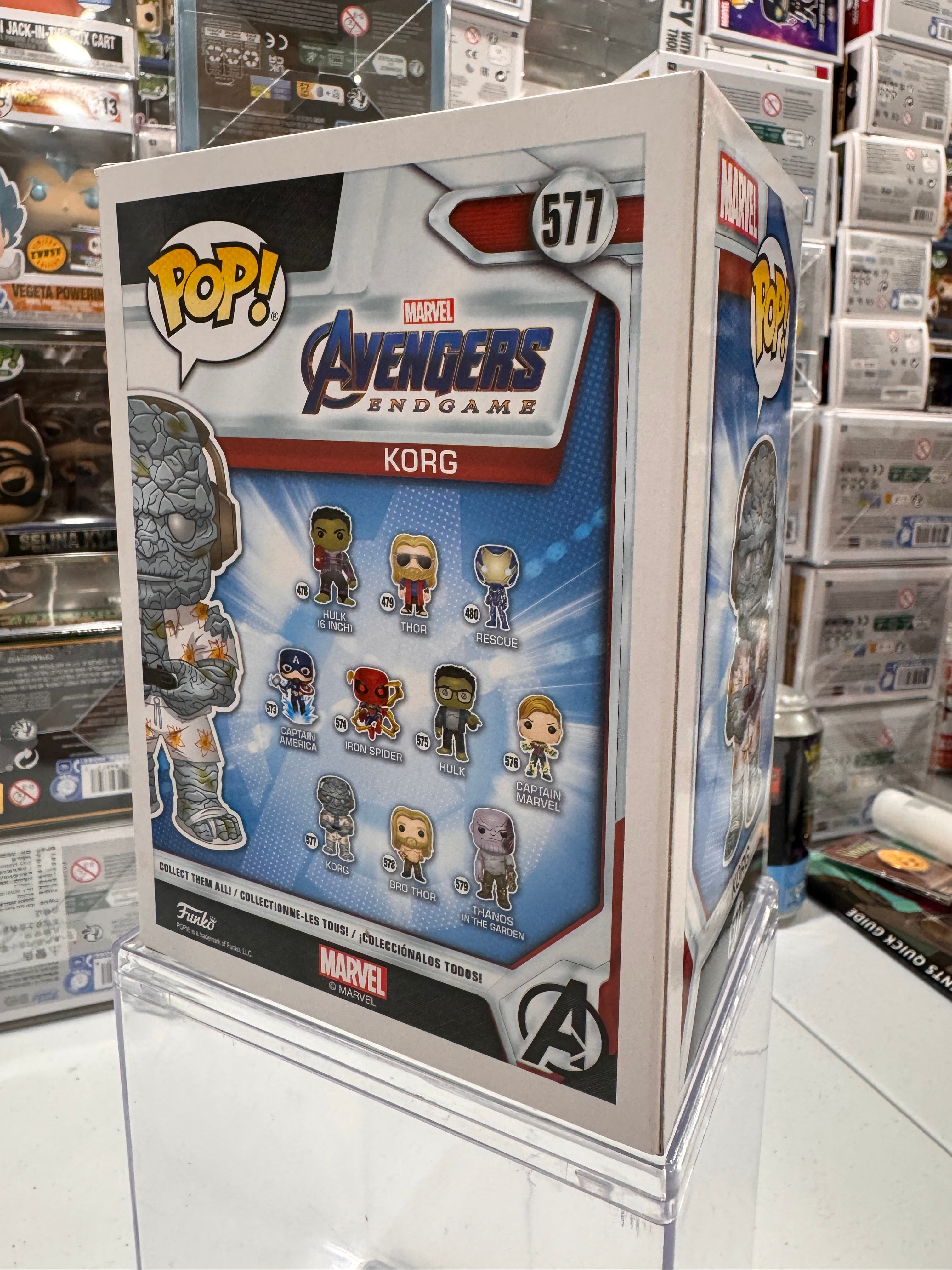 Korg (Gamer) - Funko Pop Figure by POPnBeats