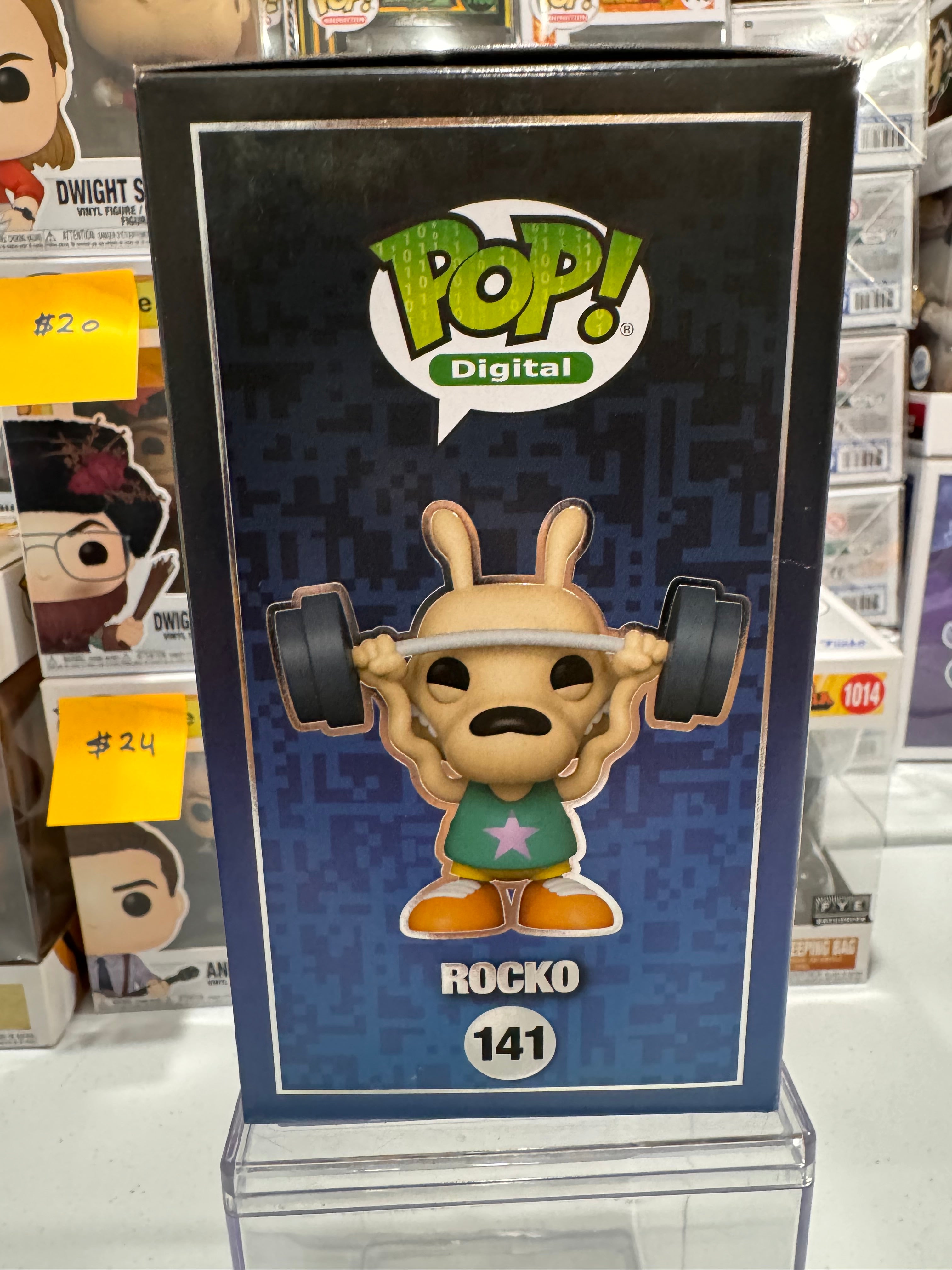 Rocko (Grail NFT) - Funko Pop Figure by POPnBeats