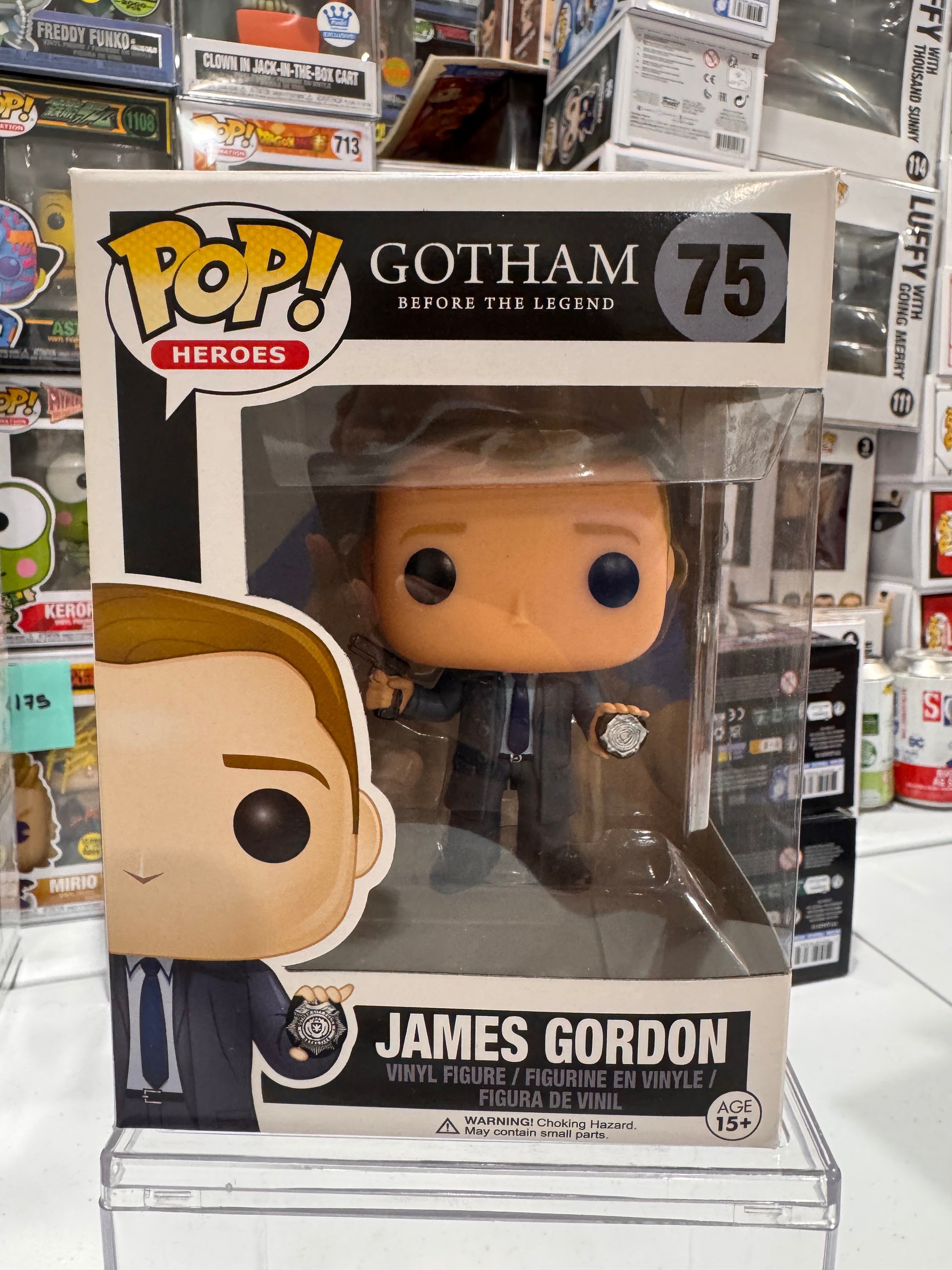 James Gordon - Funko Pop Figure by POPnBeats