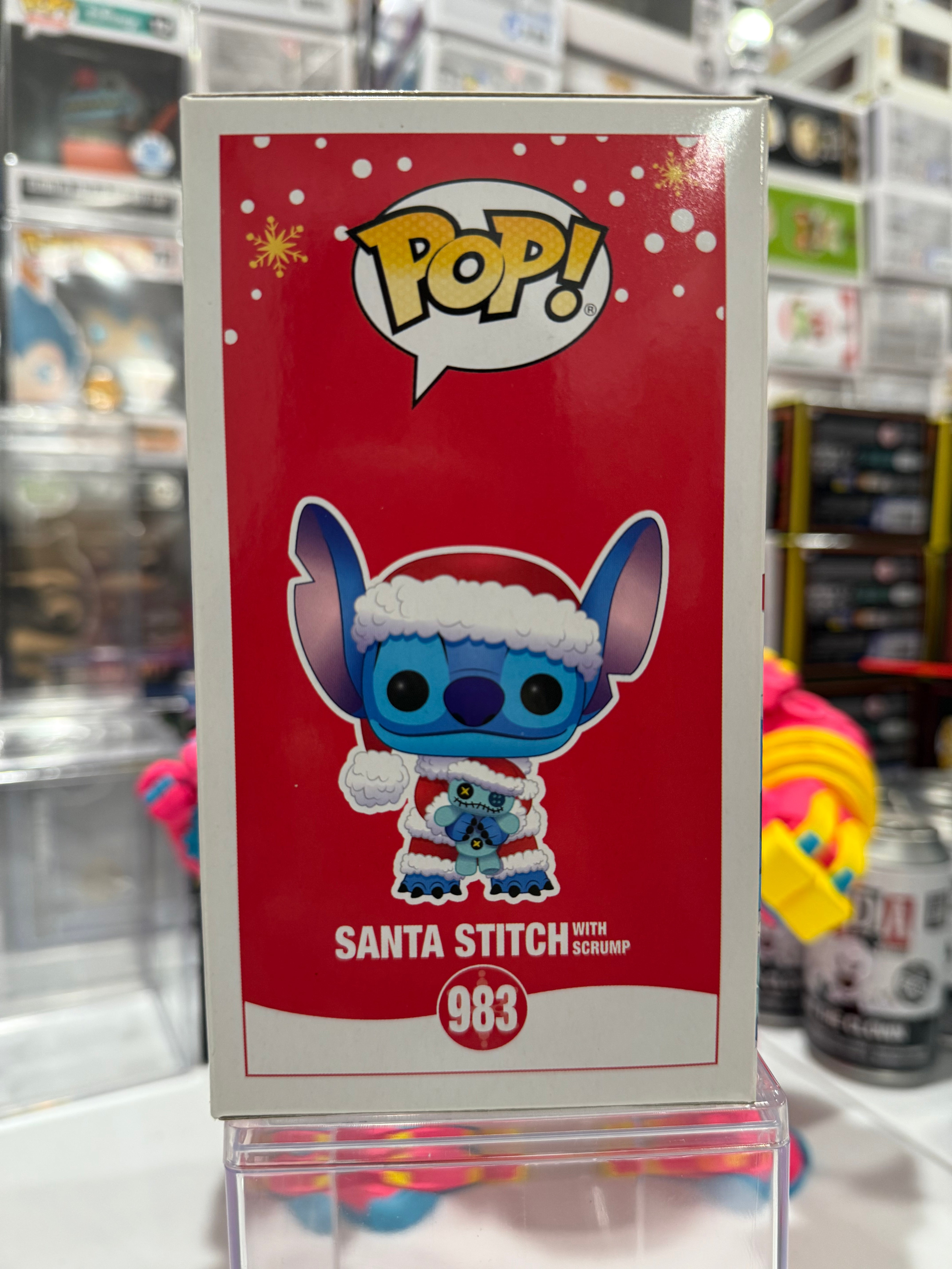 Santa Stitch with Scrump
