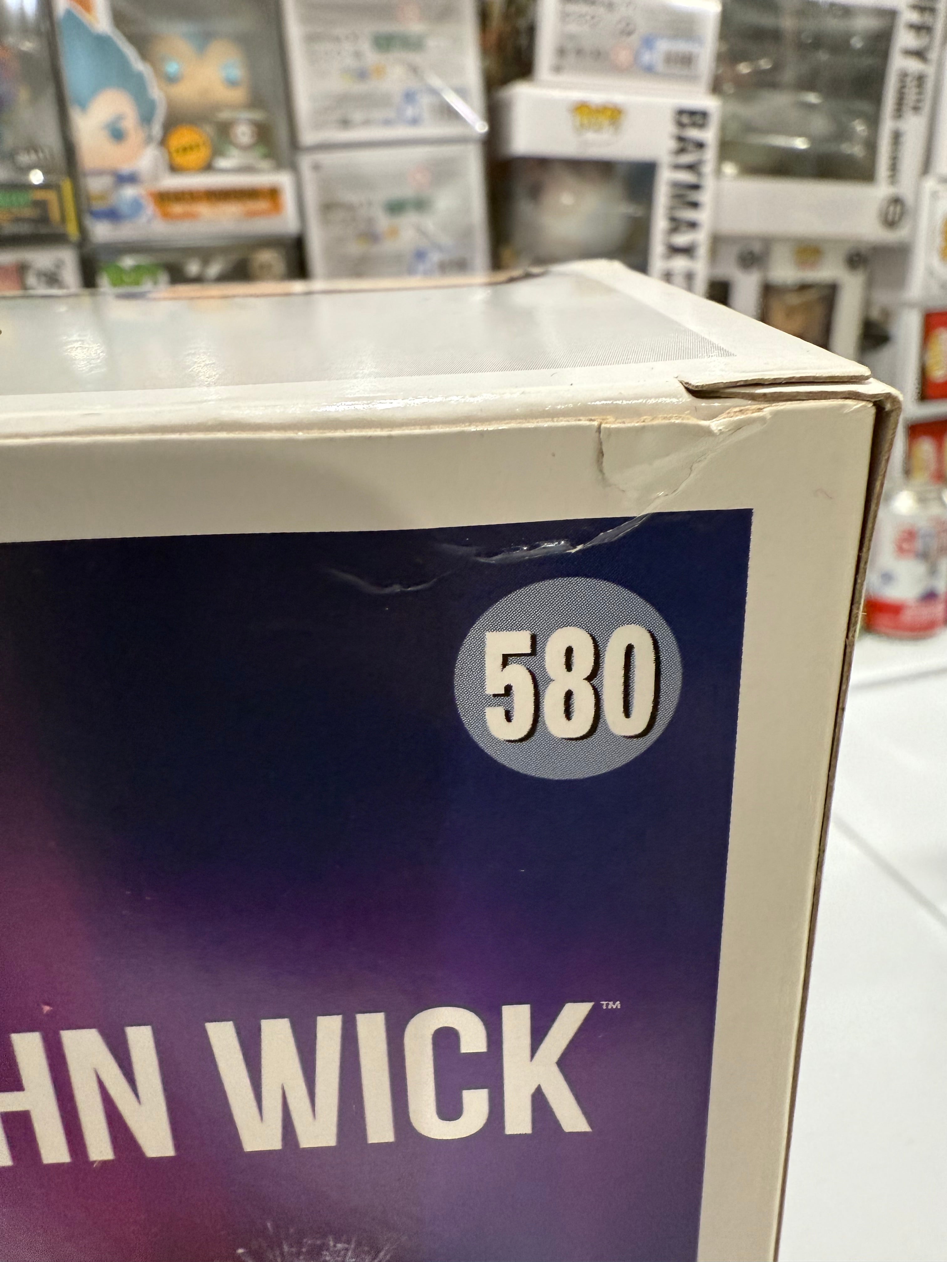 John Wick with Dog (Damage) - Funko Pop Figure by POPnBeats