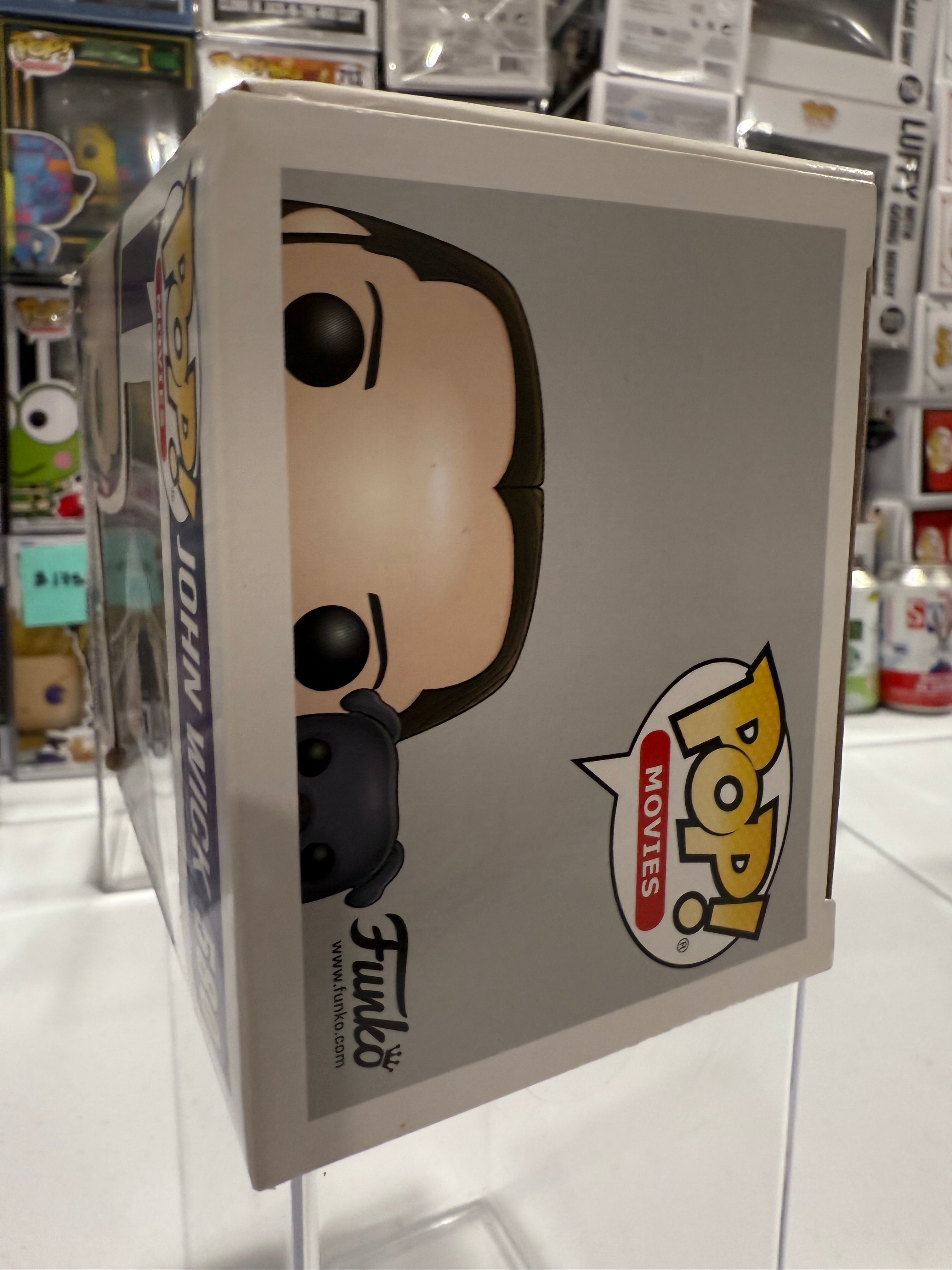 John Wick with Dog (Damage) - Funko Pop Figure by POPnBeats