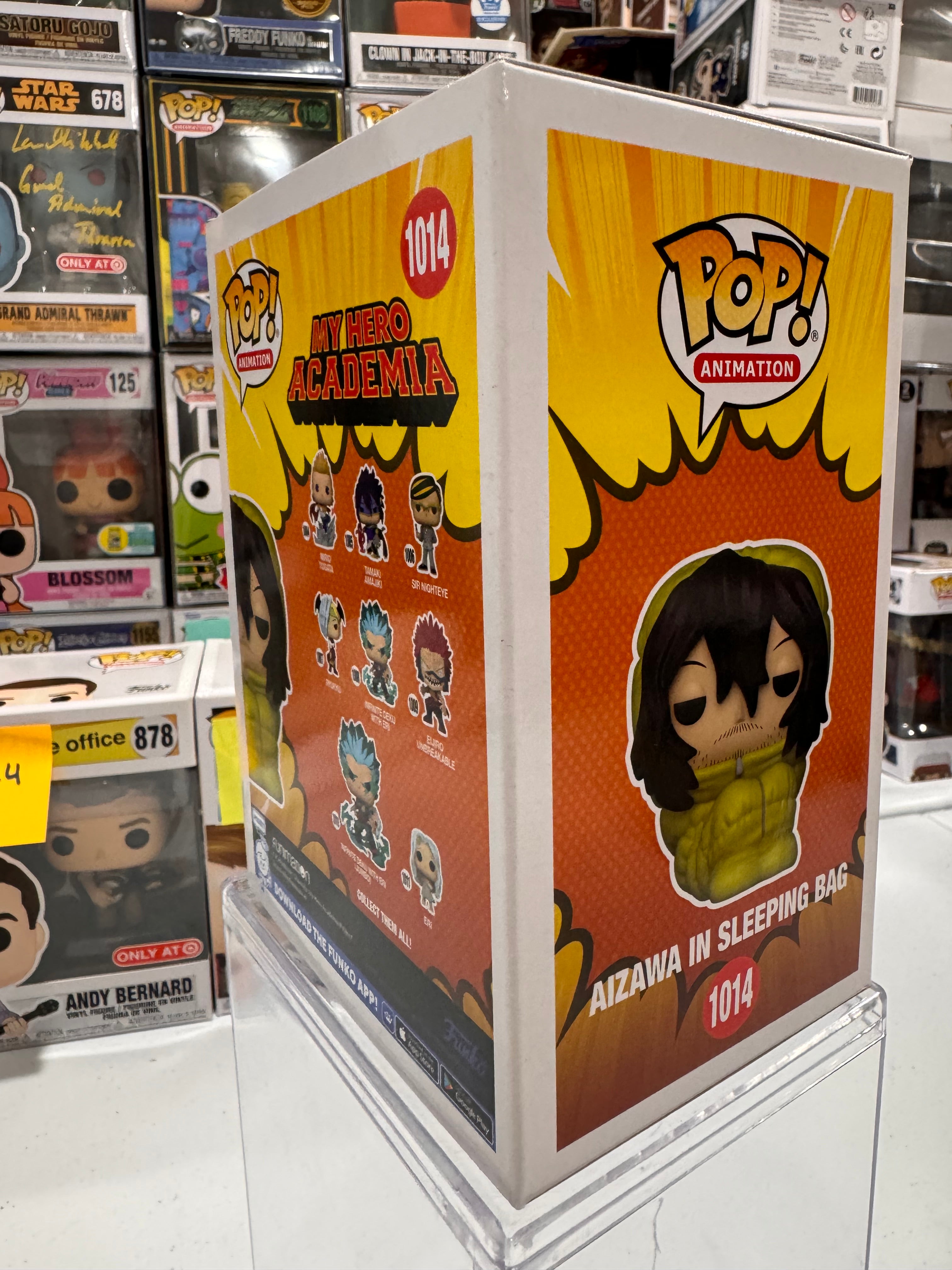 Aizawa in sleeping bag - Funko Pop Figure by POPnBeats