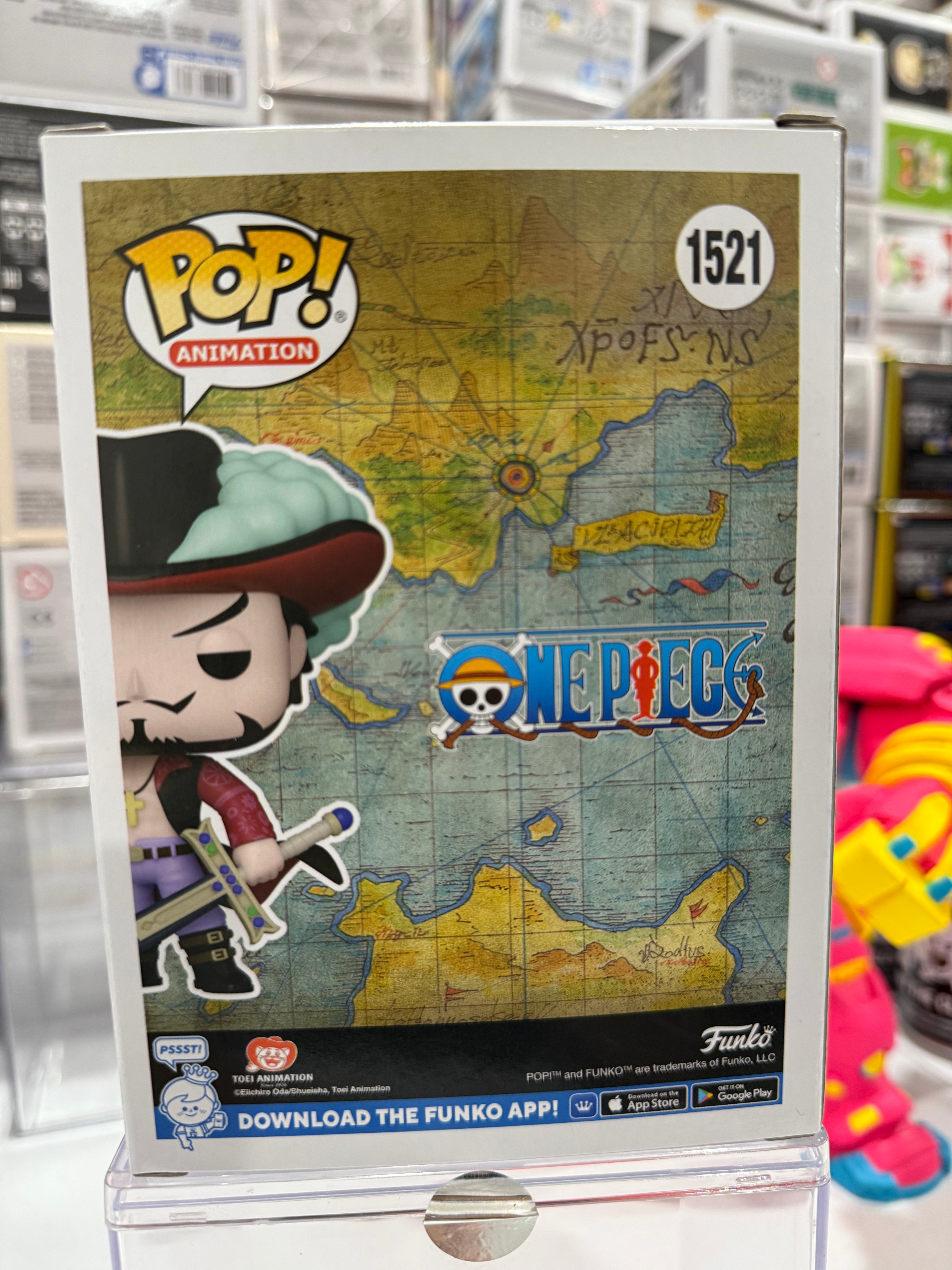 Dracule Mihawk (Funko Shop) - Funko Pop Figure by POPnBeats