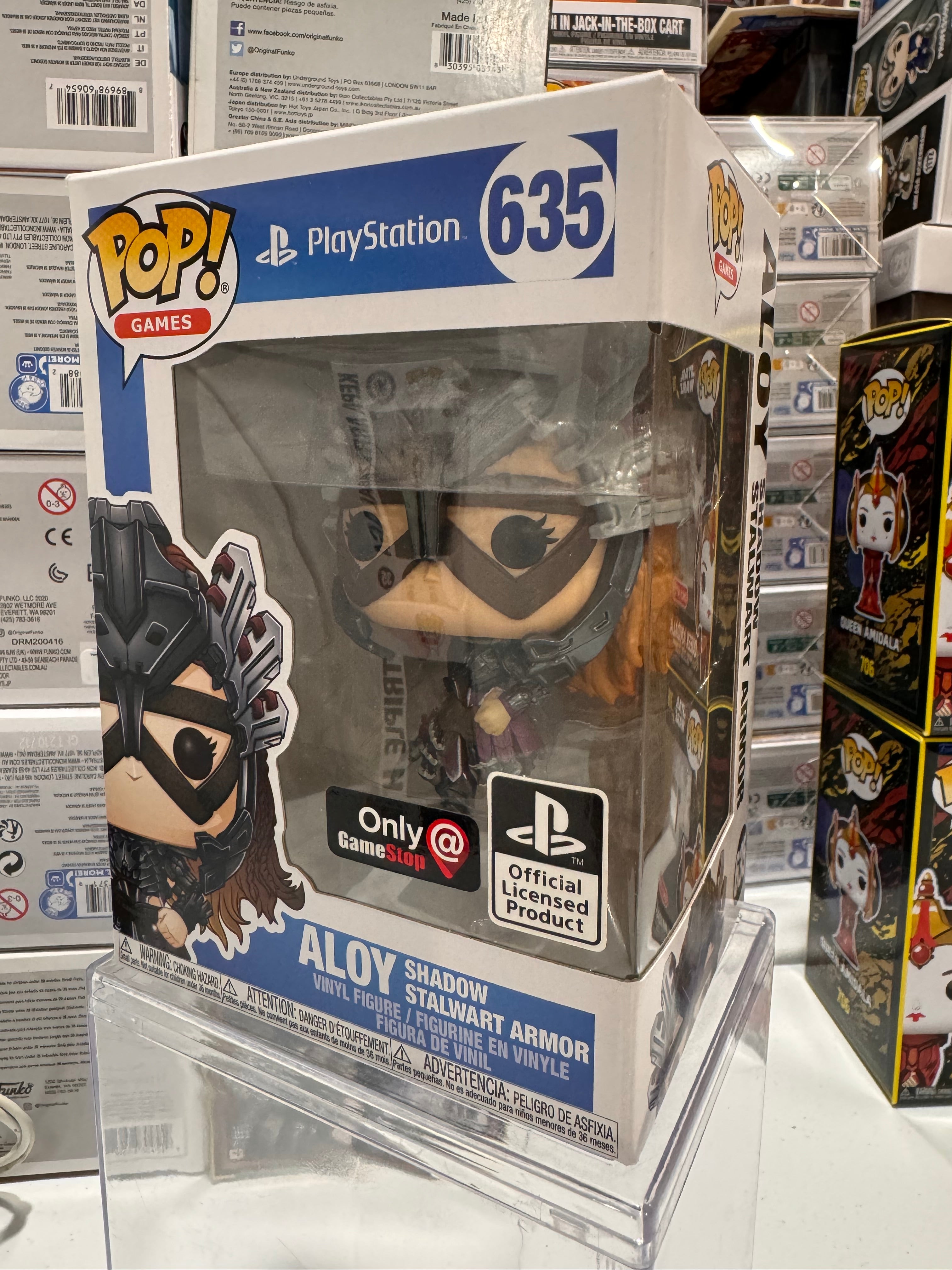 Aloy Shadow Stalwart Armor - Funko Pop Figure by POPnBeats