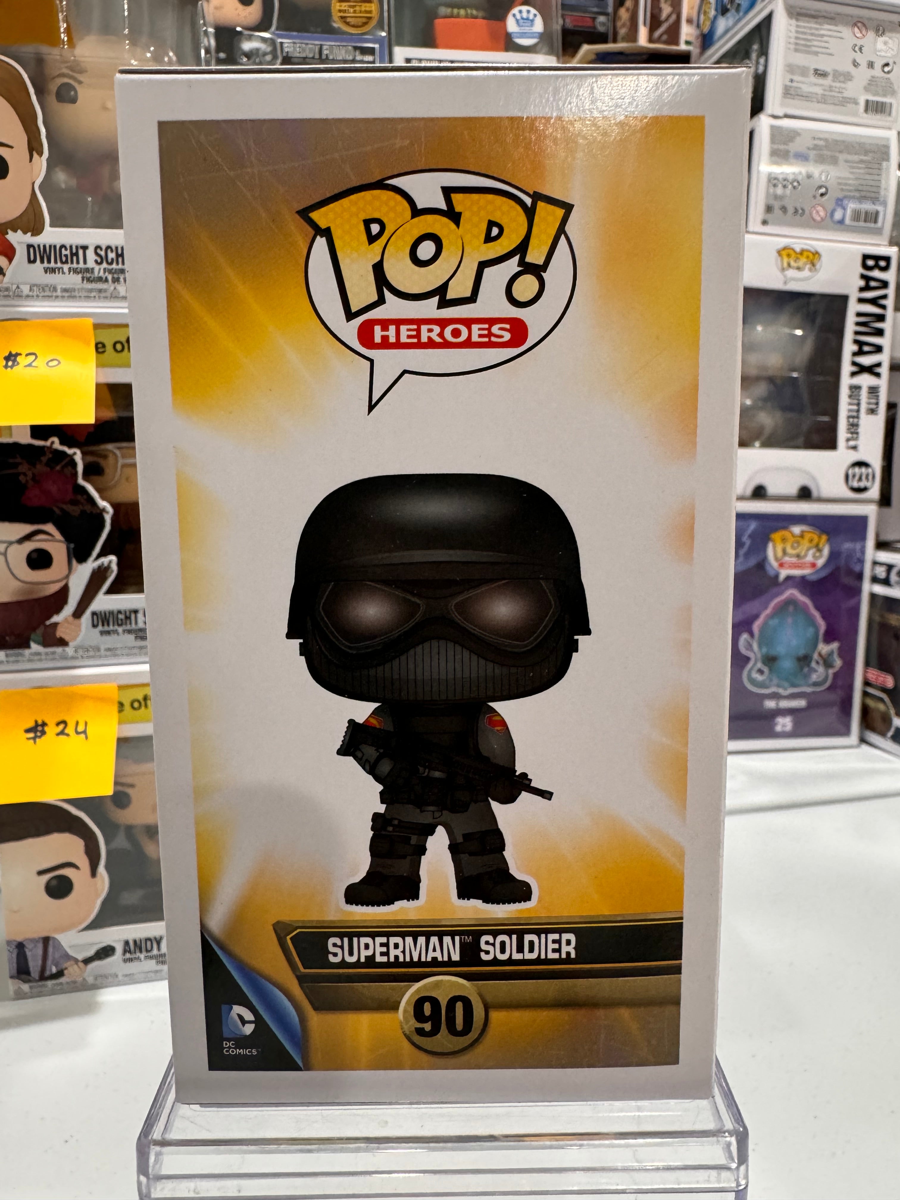 Superman Soldier - Funko Pop Figure by POPnBeats
