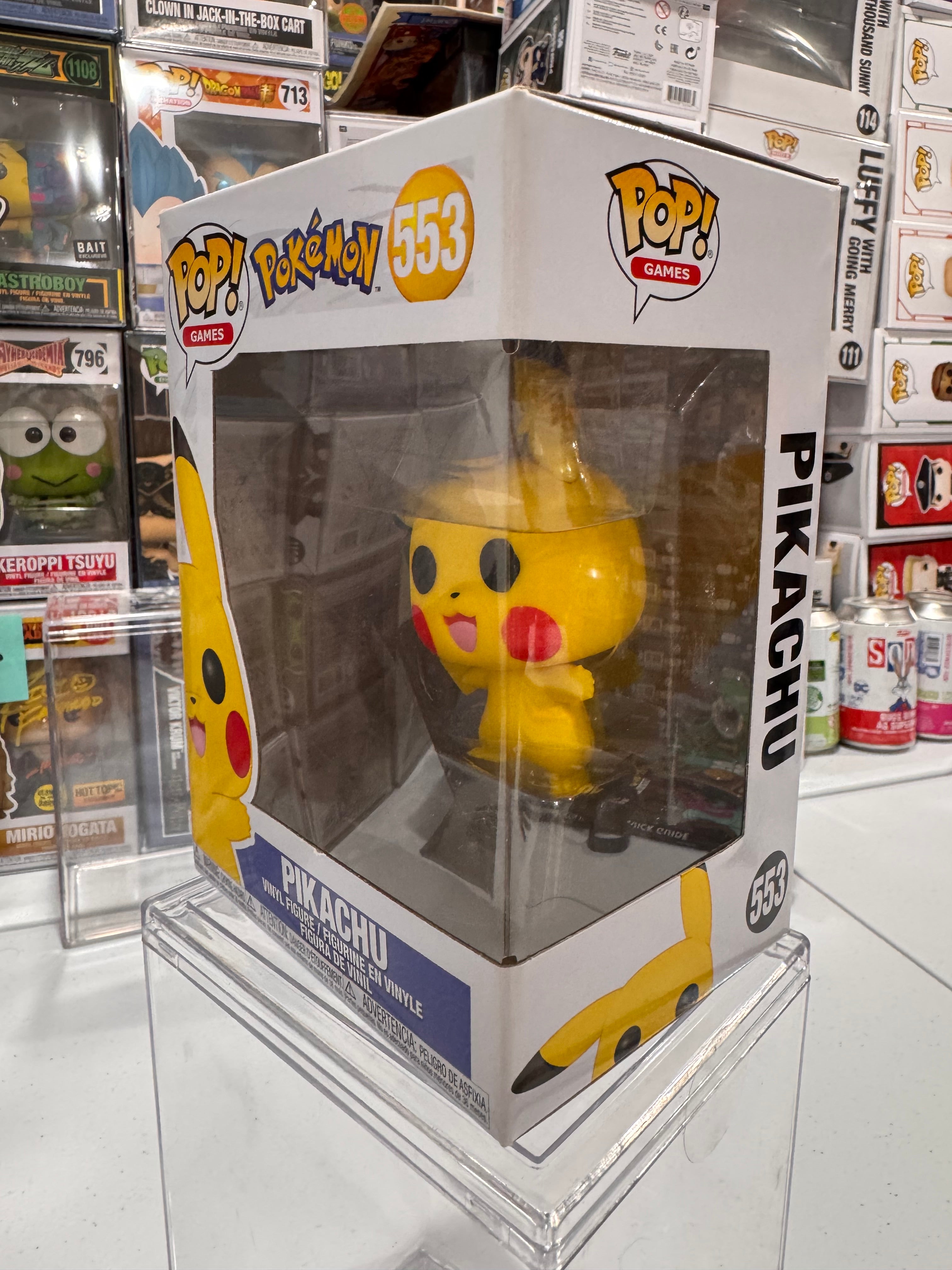 Pikachu (waving) - Funko Pop Figure by POPnBeats