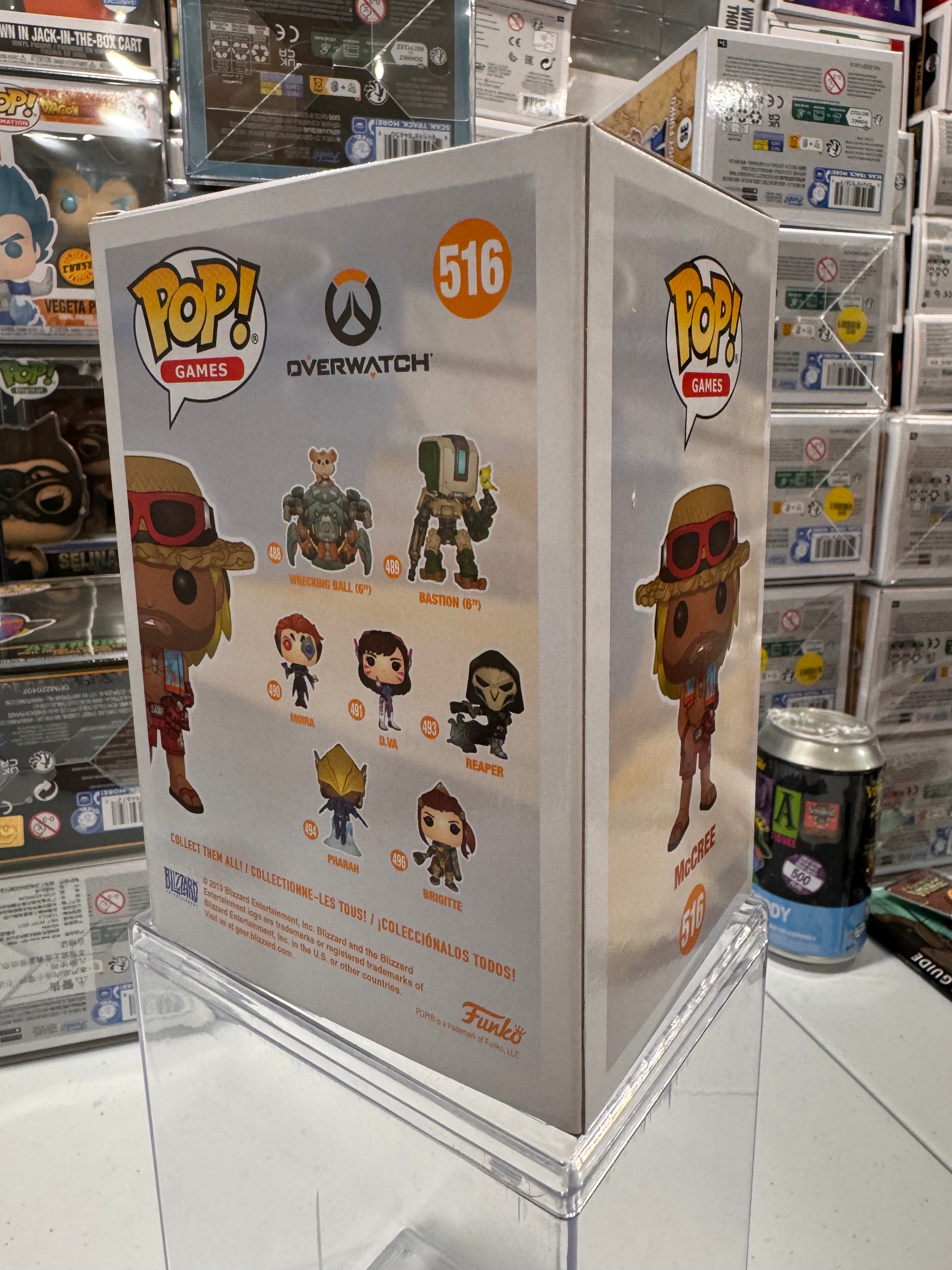McCree (2019 Summer Convention) - Funko Pop Figure by POPnBeats