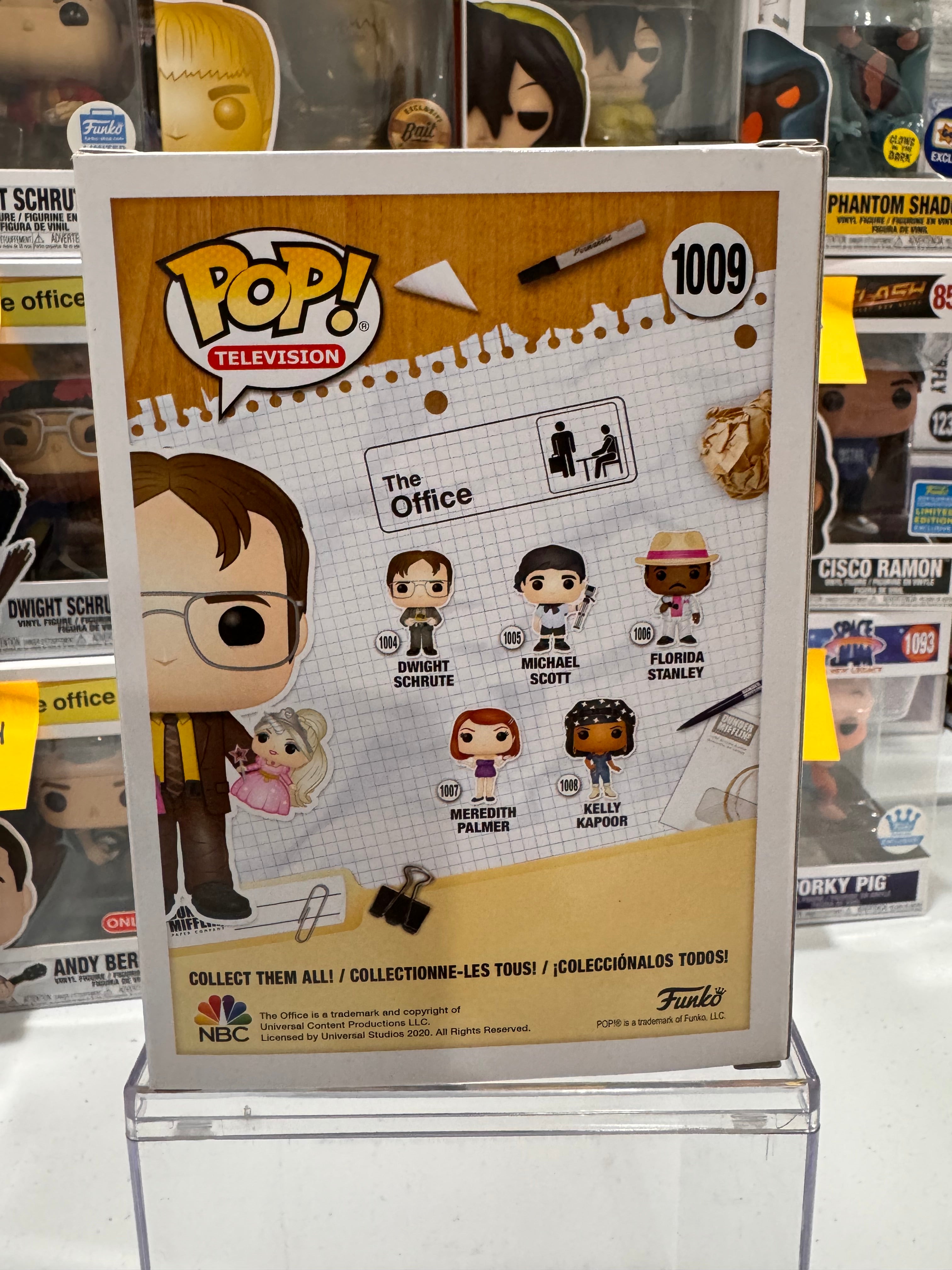 Dwight Schrute - Funko Pop Figure by POPnBeats