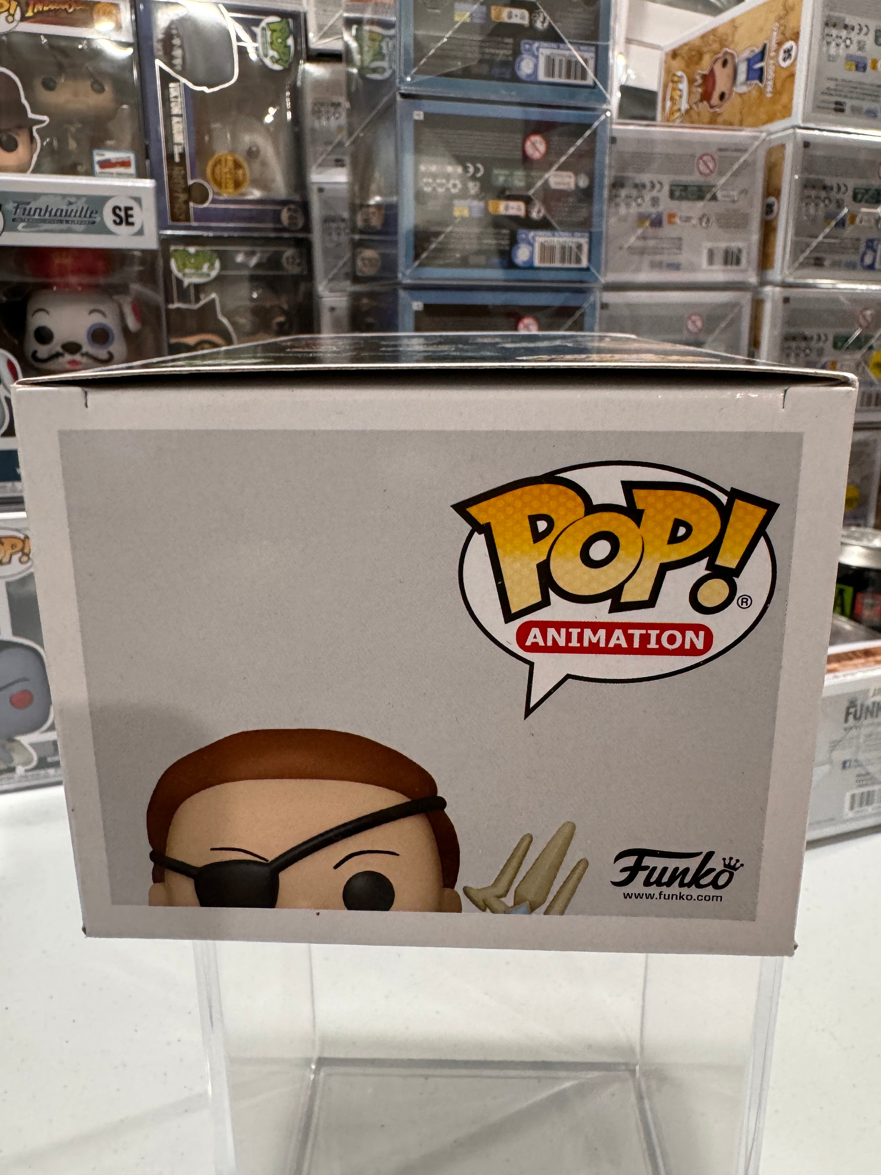 Story Train Evil Morty - Funko Pop Figure by POPnBeats