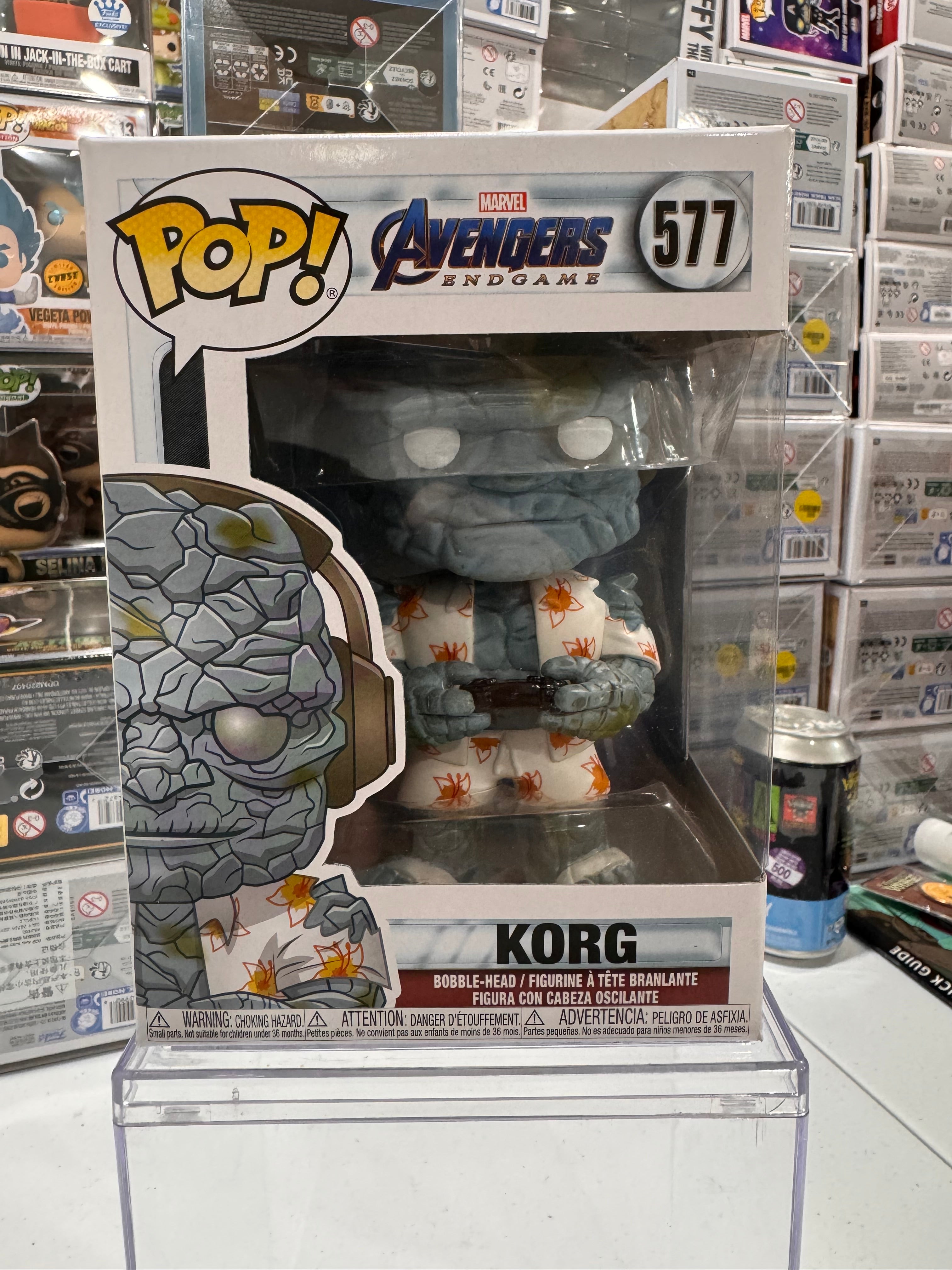 Korg (Gamer) - Funko Pop Figure by POPnBeats
