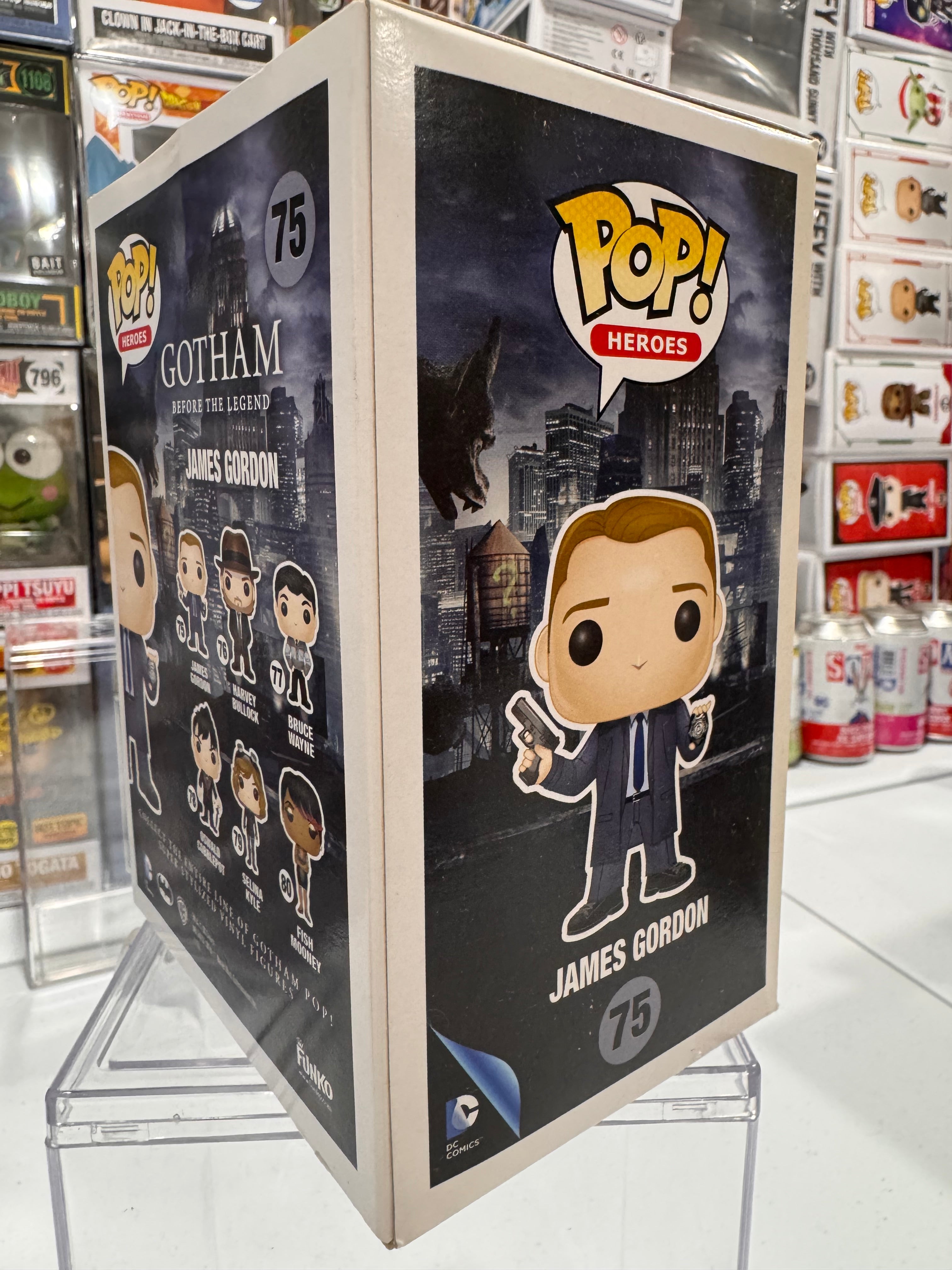 James Gordon - Funko Pop Figure by POPnBeats