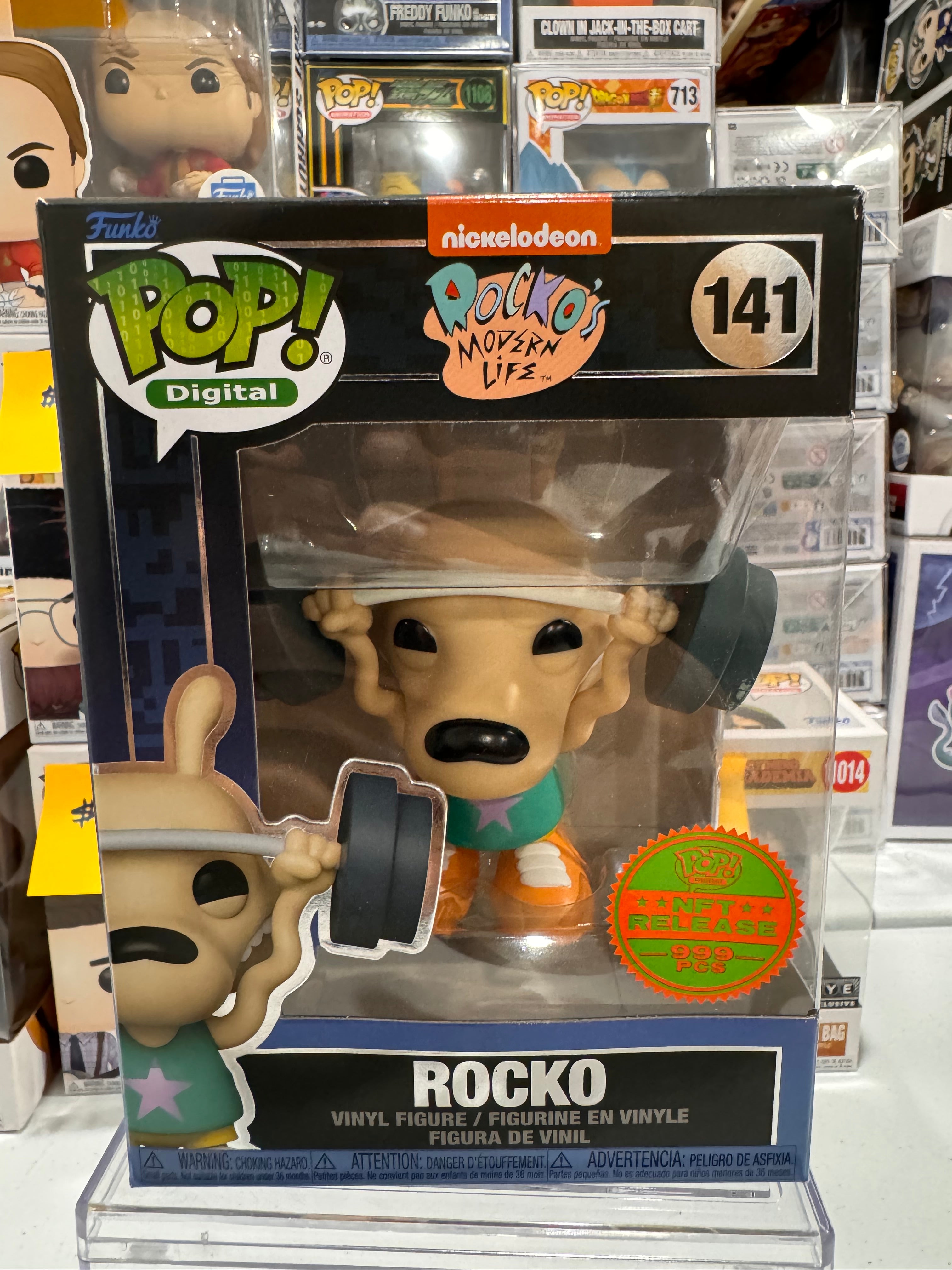 Rocko (Grail NFT) - Funko Pop Figure by POPnBeats