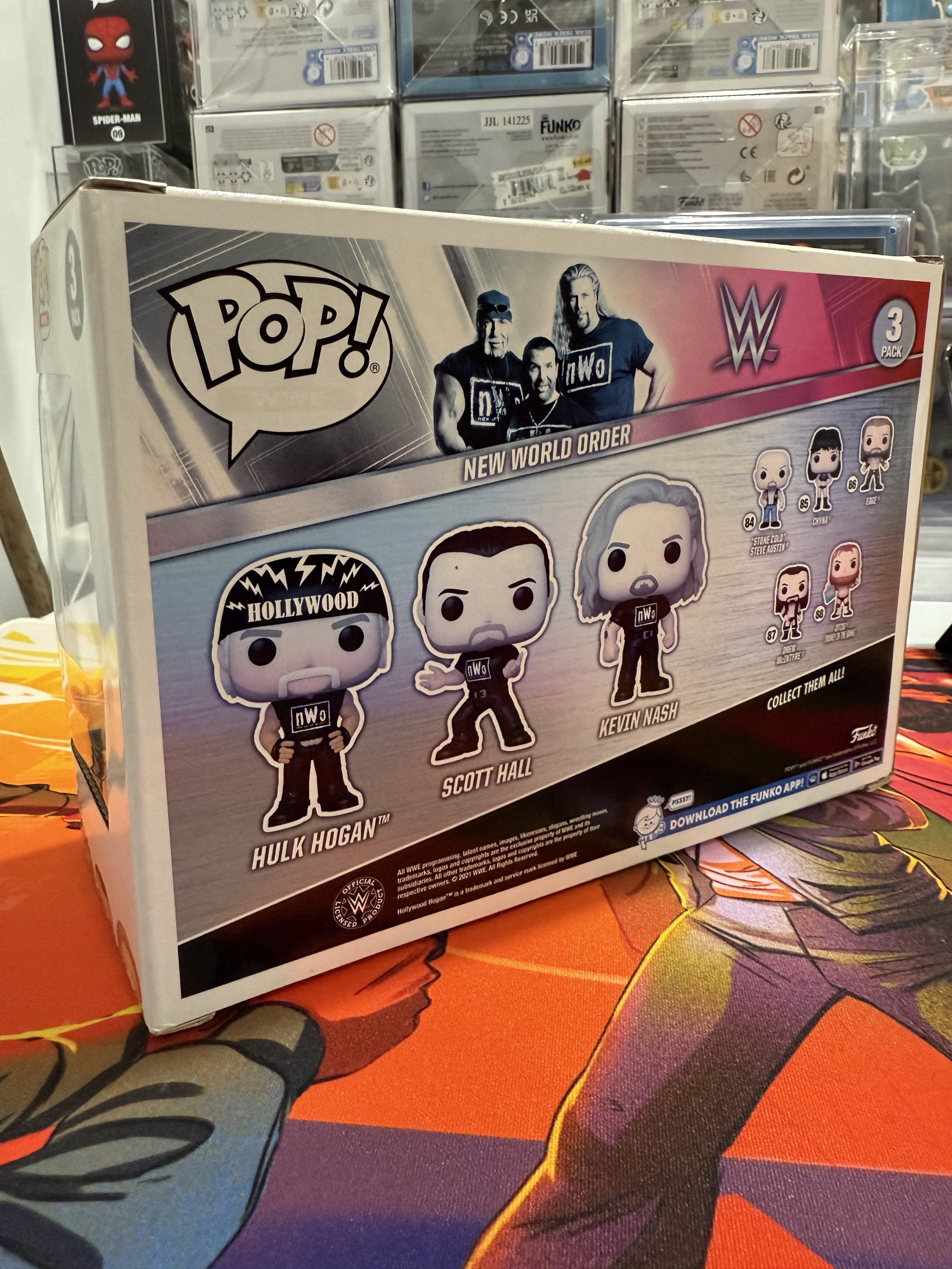 New World Order 3-pack (Minor issue) - Funko Pop Figure by POPnBeats