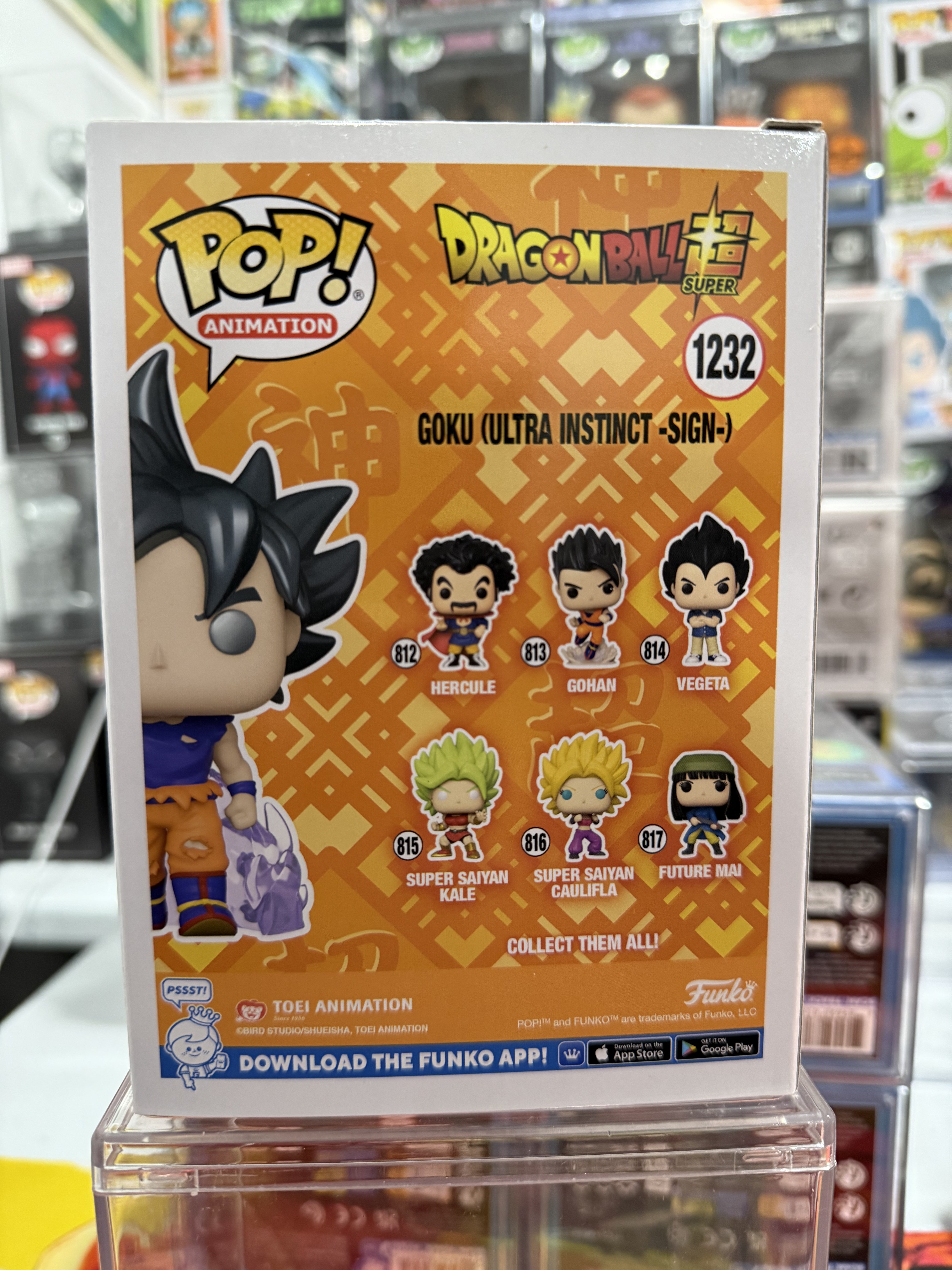 Goku (Ultra Instinct -Sign-) - Funko Pop Figure by POPnBeats