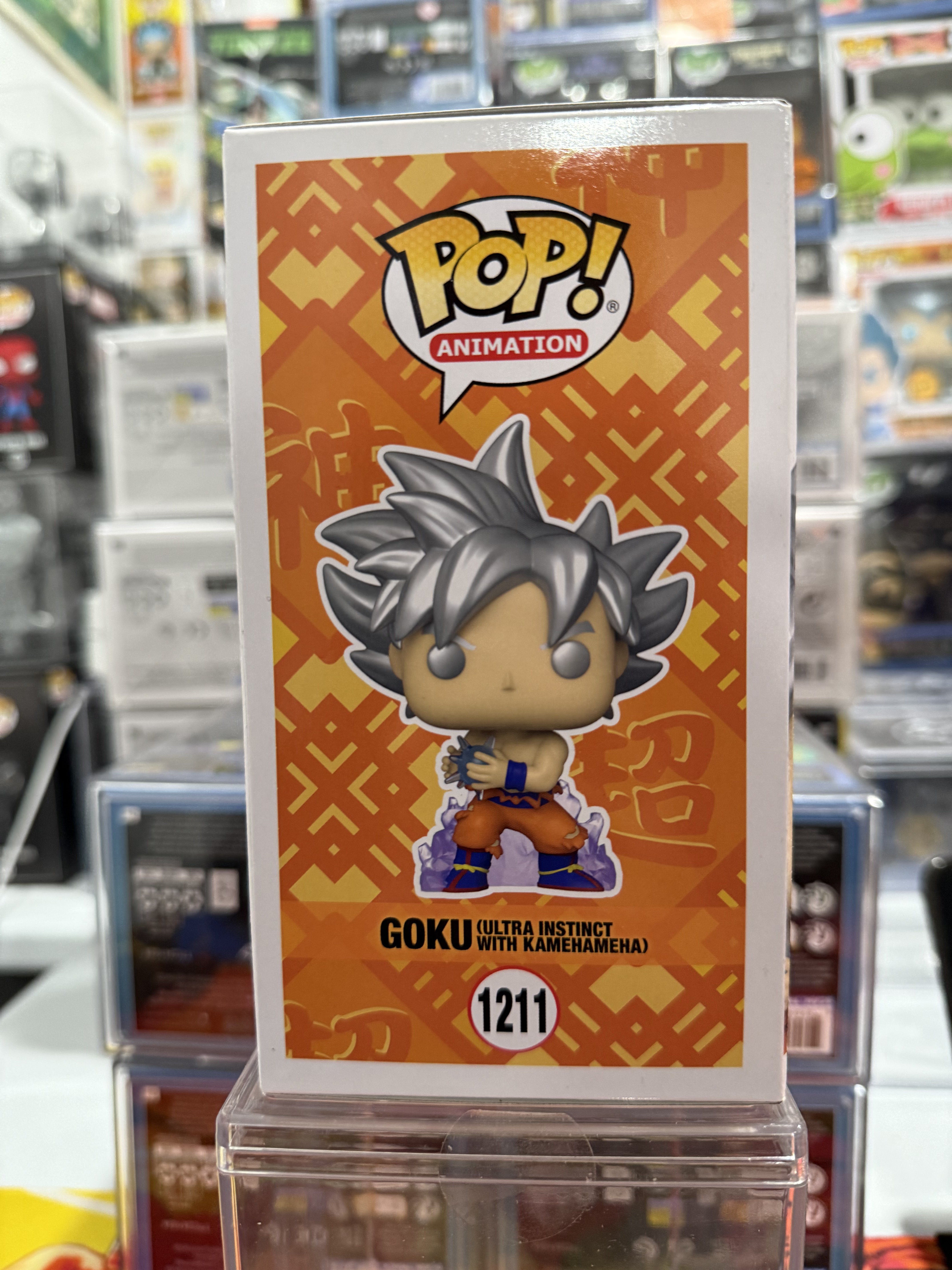 Goku (Ultra Instinct With Kamehameha) - Funko Pop Figure by POPnBeats