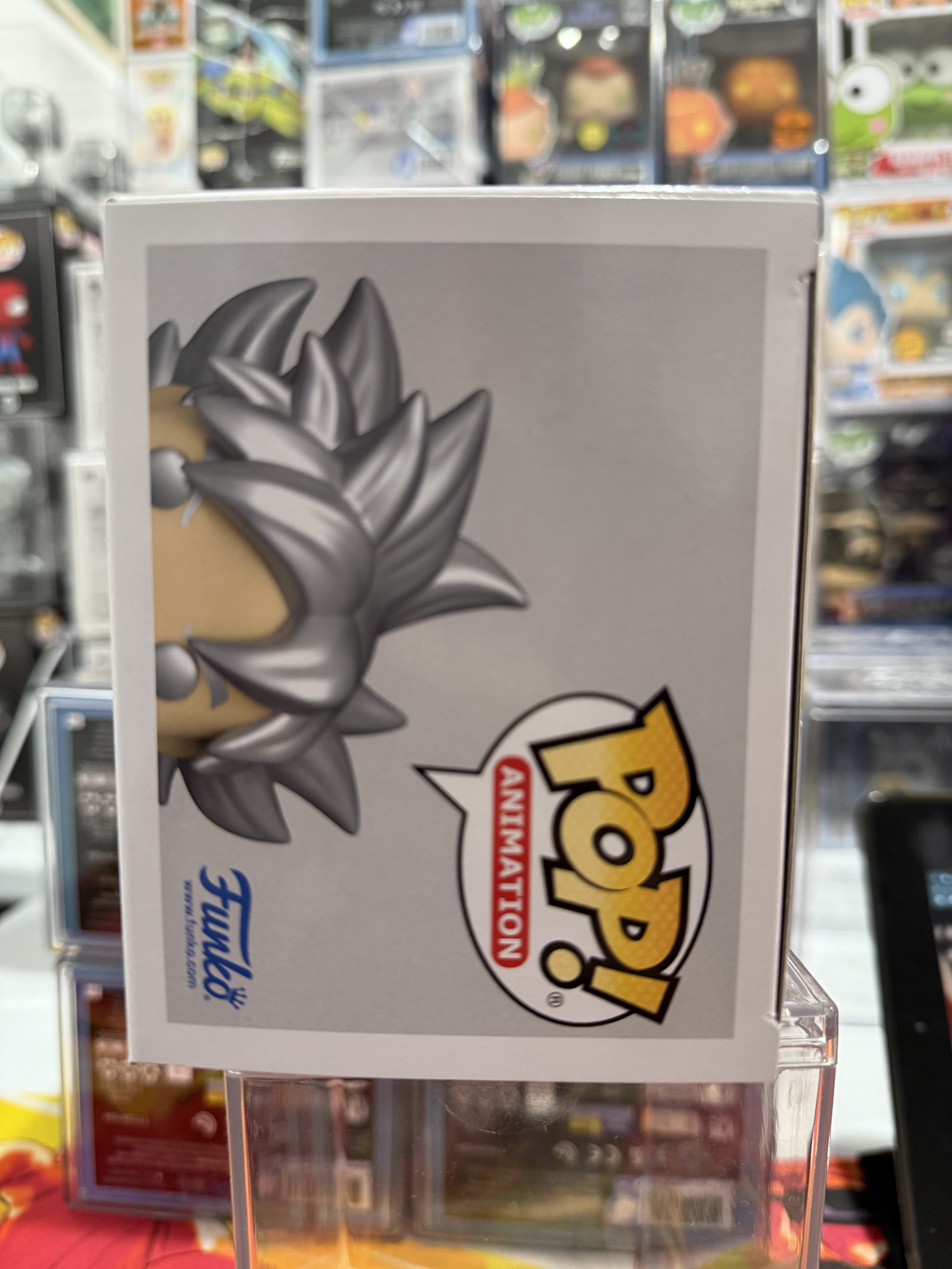 Goku (Ultra Instinct With Kamehameha) - Funko Pop Figure by POPnBeats
