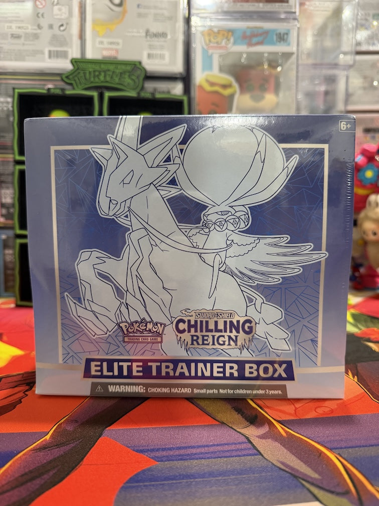 Pokemon Chilling Reign Elite Trainer Box SWSH06 Factory Sealed ETB