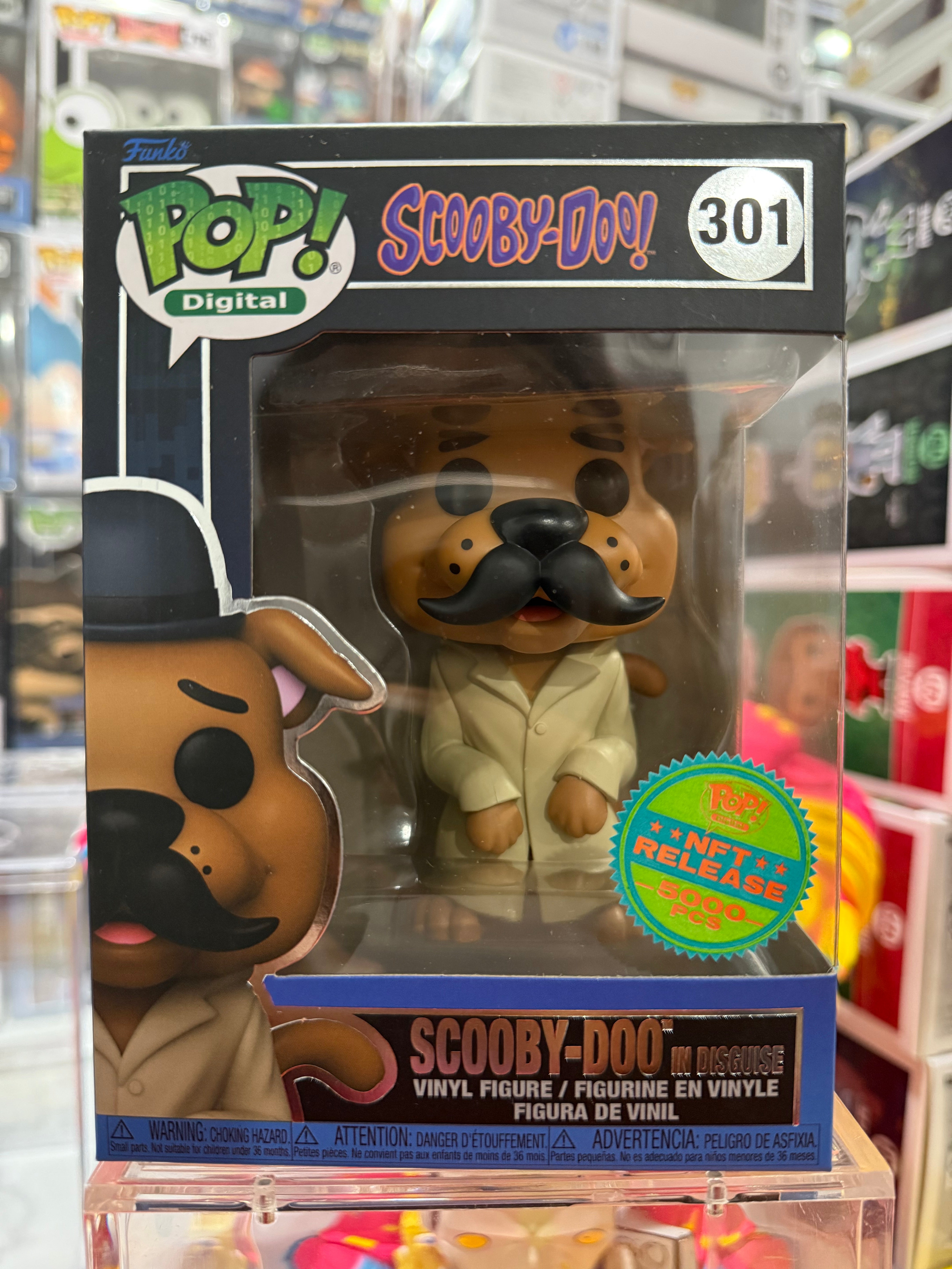 Scooby-Doo in Disguise (NFT Ultra) - Funko Pop Figure by POPnBeats