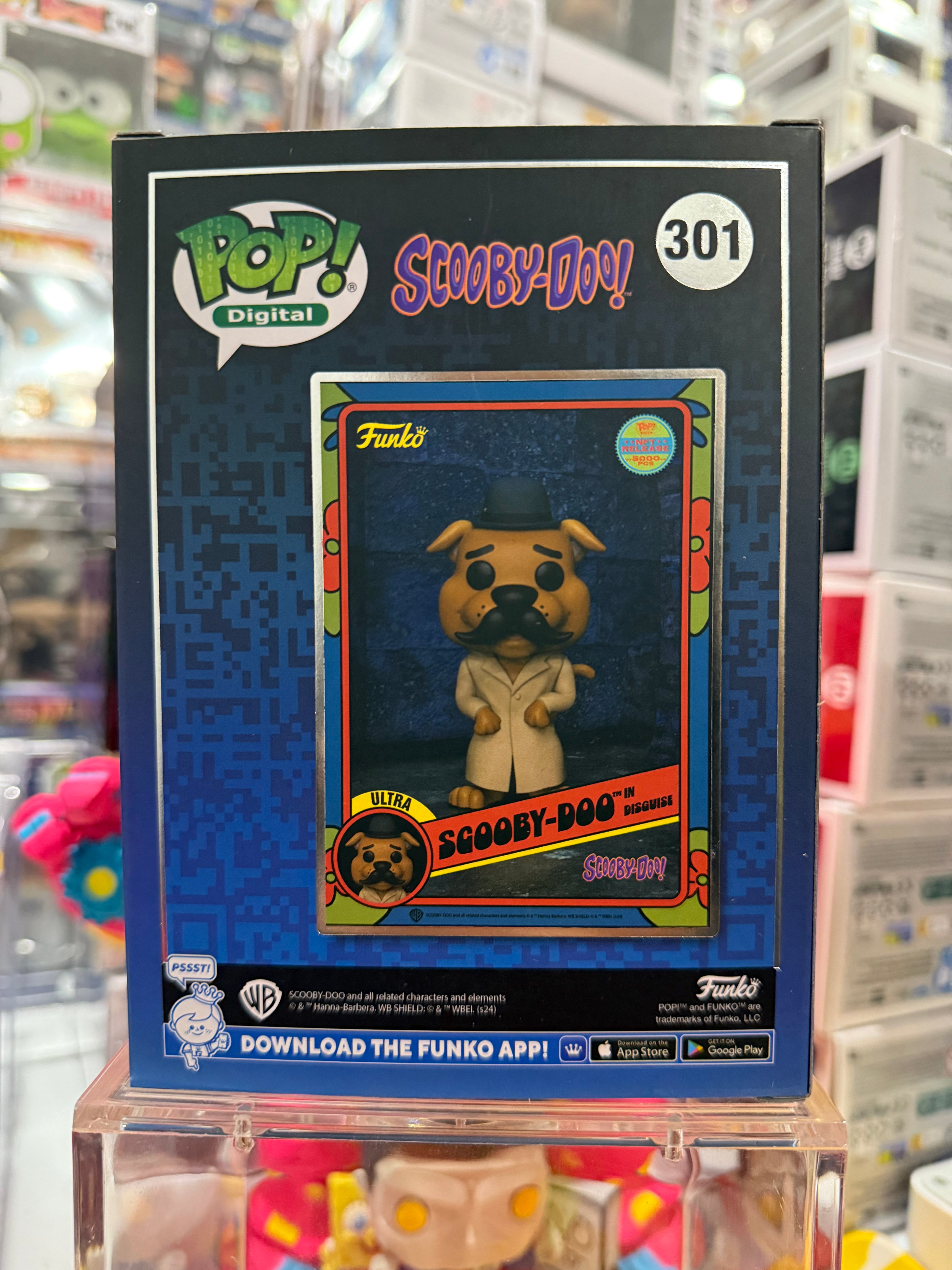 Scooby-Doo in Disguise (NFT Ultra) - Funko Pop Figure by POPnBeats