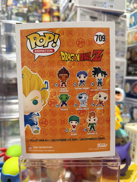 Funko Pop Dragon Ball Z Super Saiyan 2 Vegeta Glow Chase PX Exclusive ...