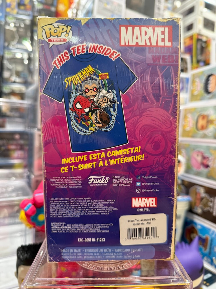 Pop Tees! Spider-man (M) - Funko Pop Figure by POPnBeats