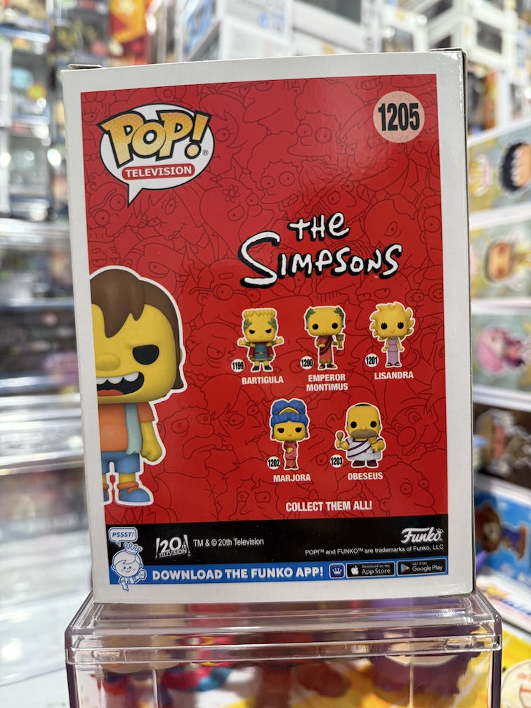 Funko Pop The Simpsons Nelson Muntz - Funko Pop Figure by POPnBeats
