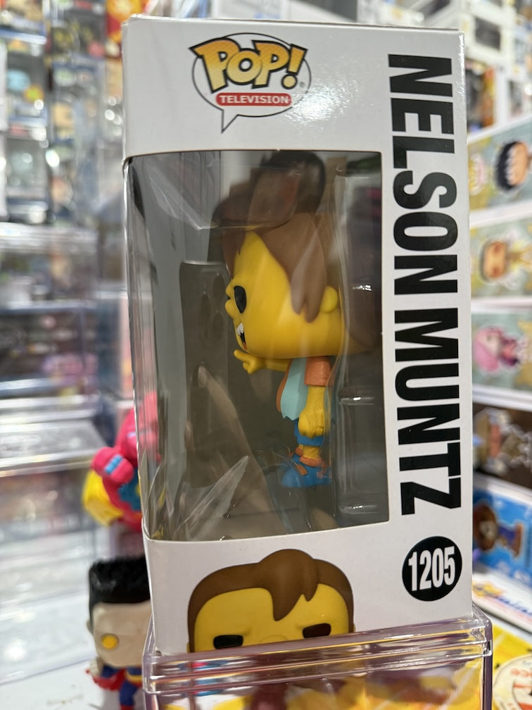 Funko Pop The Simpsons Nelson Muntz - Funko Pop Figure by POPnBeats