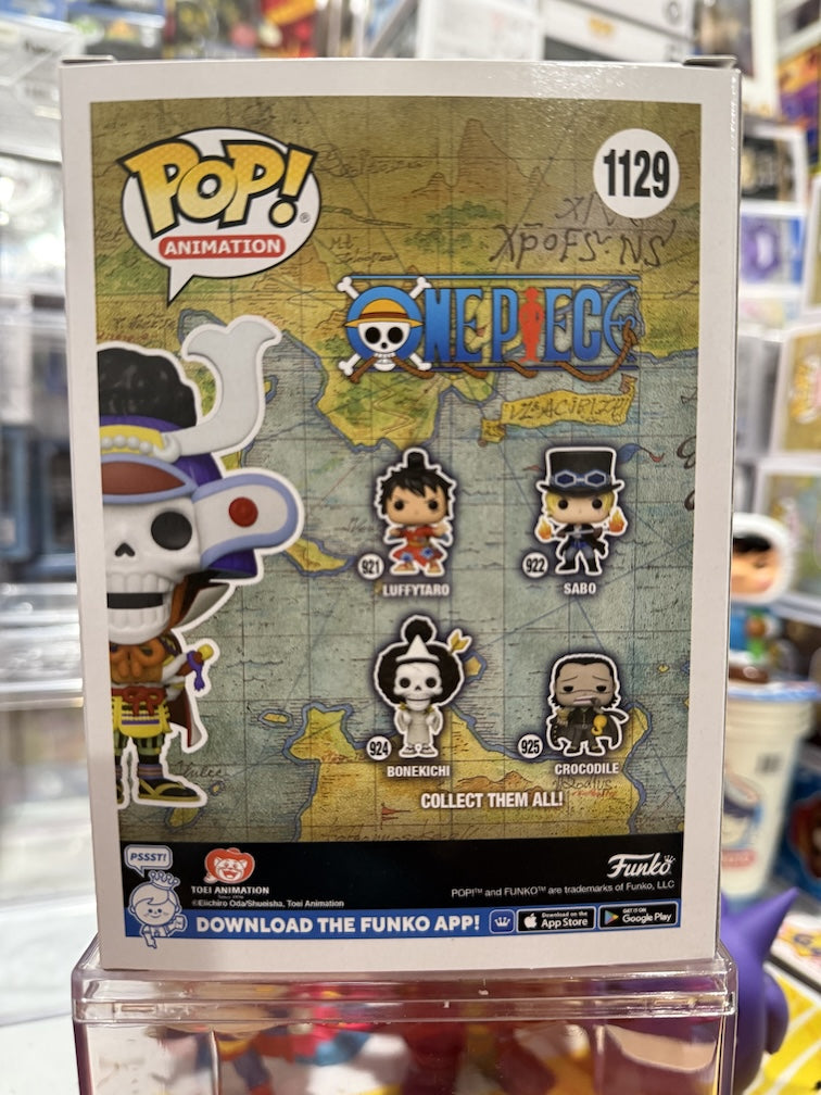 Funko Pop One Piece Samurai Brook Mint - Funko Pop Figure by POPnBeats