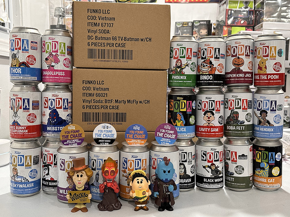 Soda Mystery Box (Chases & Conventions Edition)