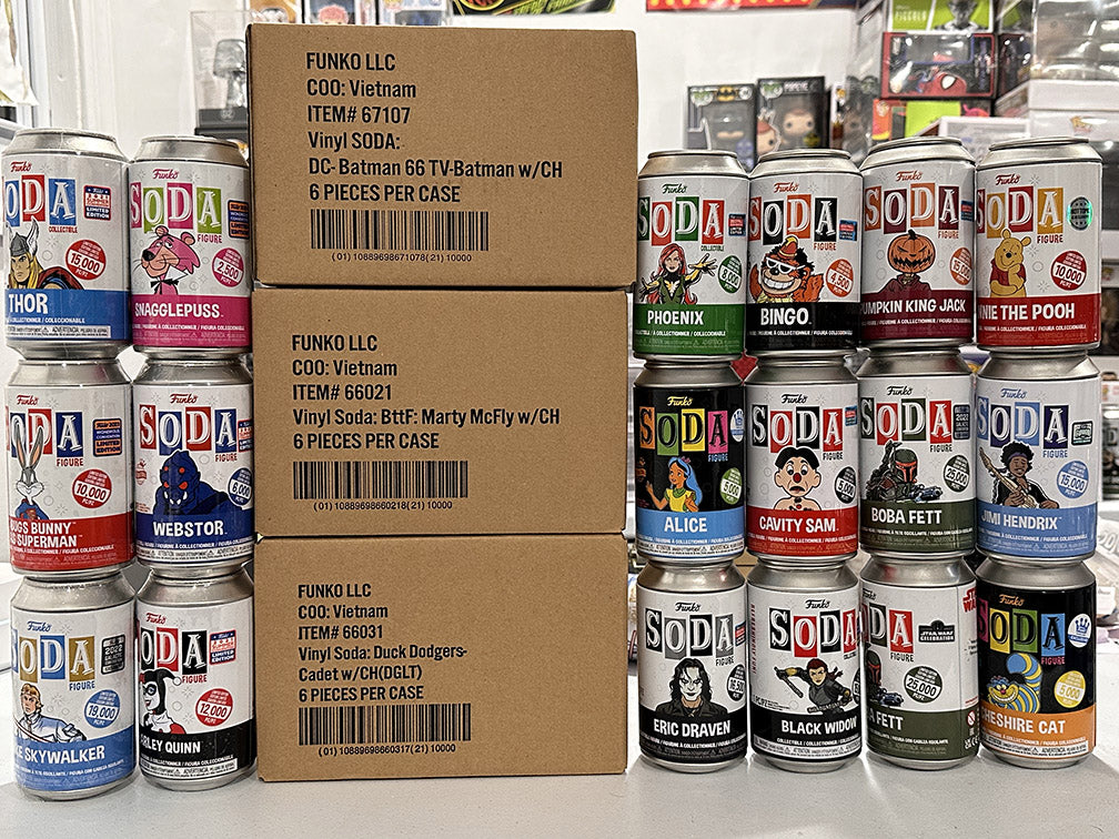 Soda Mystery Box (Chases & Conventions Edition)